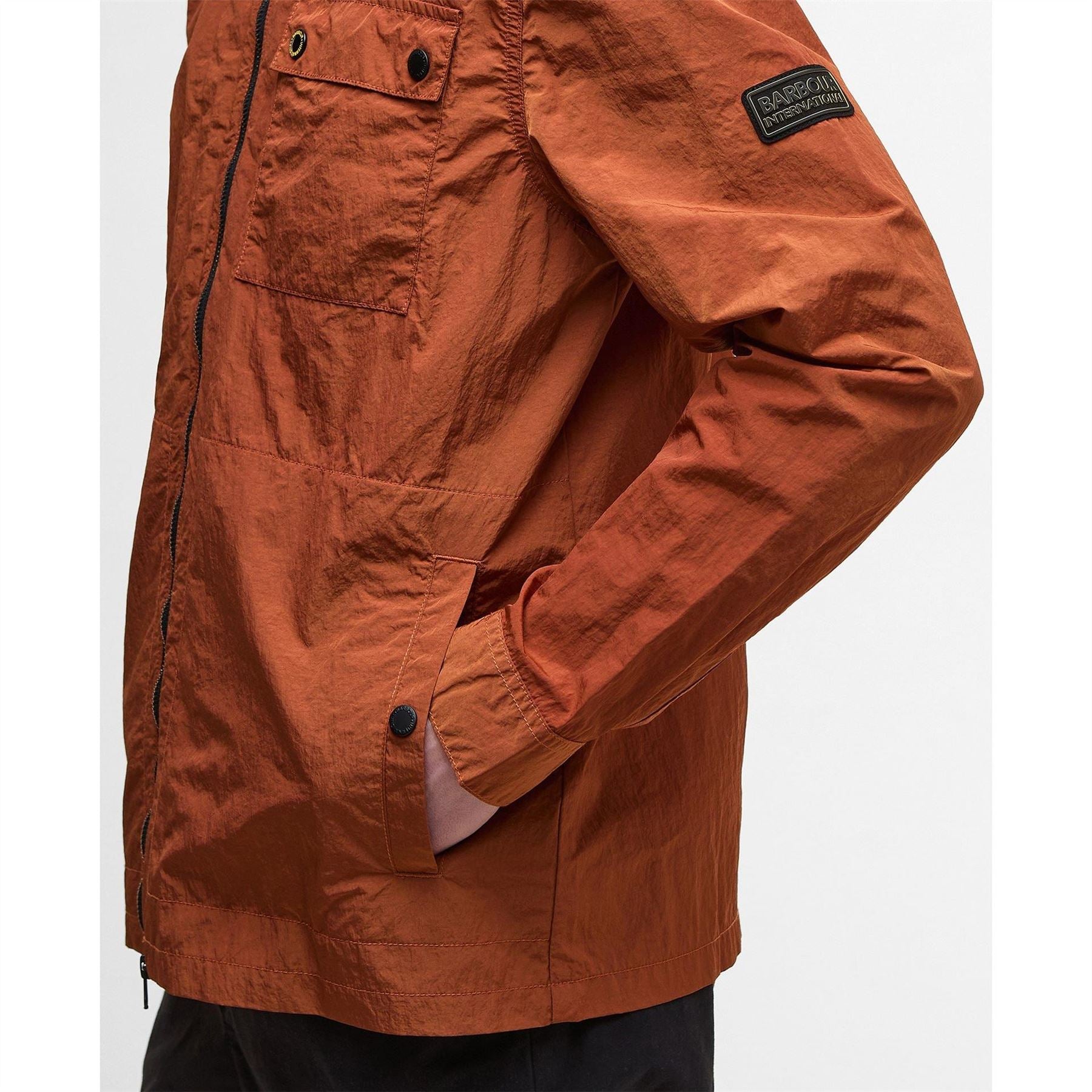Barbour International Inline Zip Through Overshirt