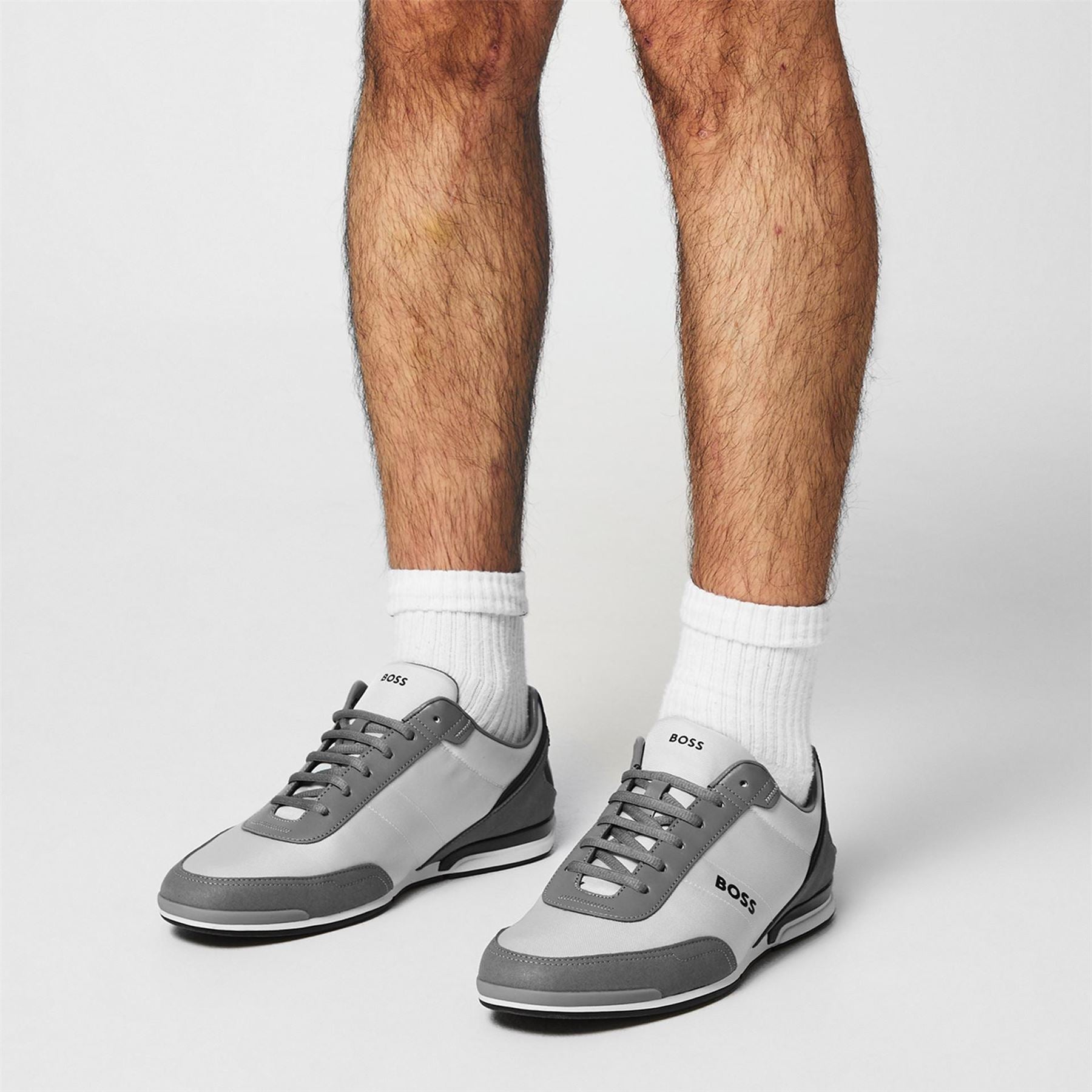 Boss BOSS Saturn Low Top Everyday Trainers with Technical Mesh