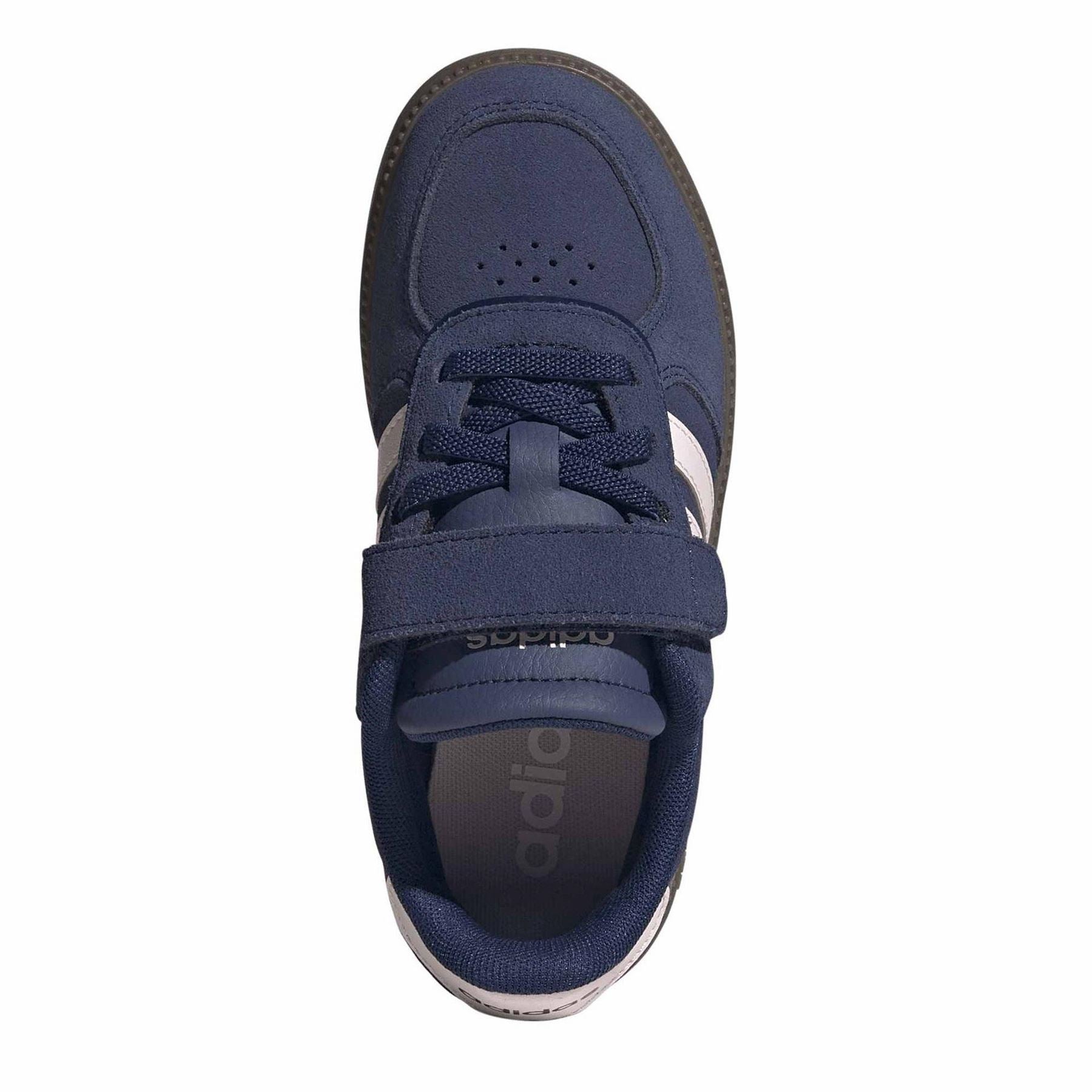 adidas Suede Low Top Sneakers with Three Stripes