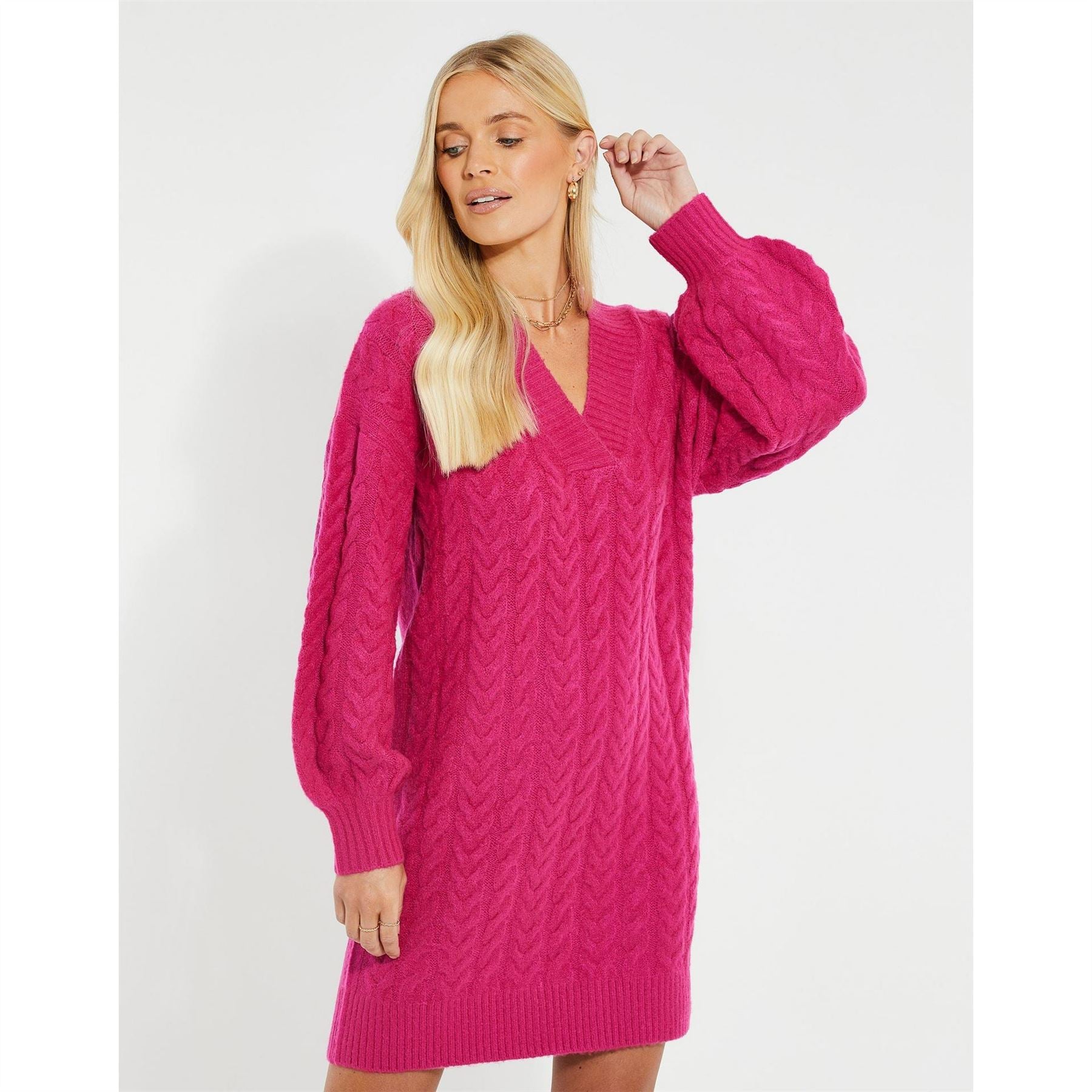 Threadbare Chalk Crew Neck Jumper