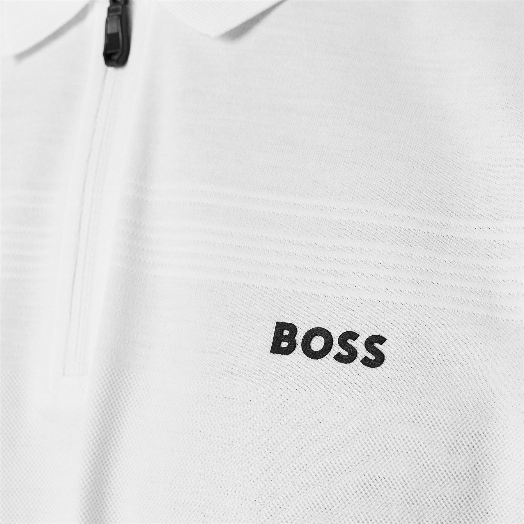 Boss Philix Pima Green Cotton Short Sleeve Polo Shirt