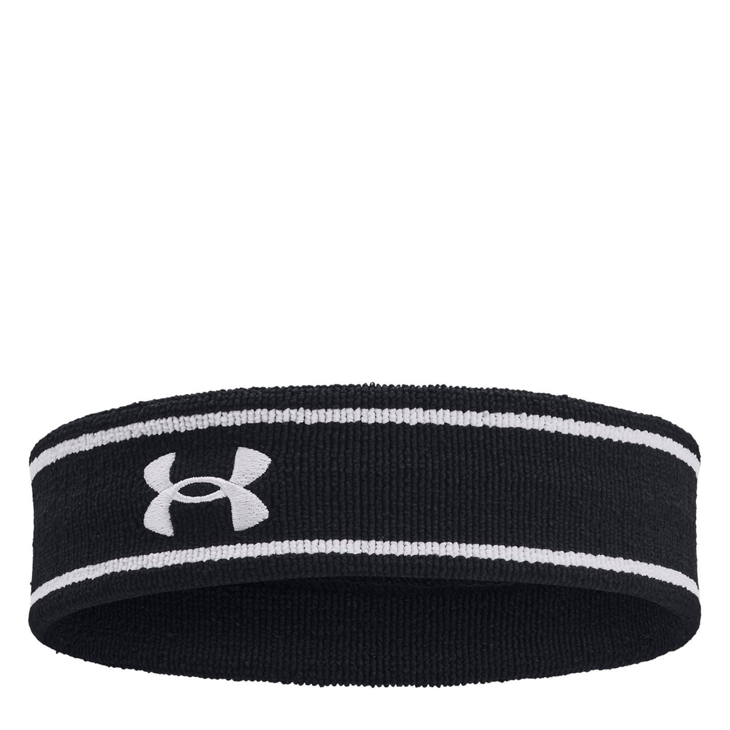 Under Armour Adults Striped Performance Terry Headband