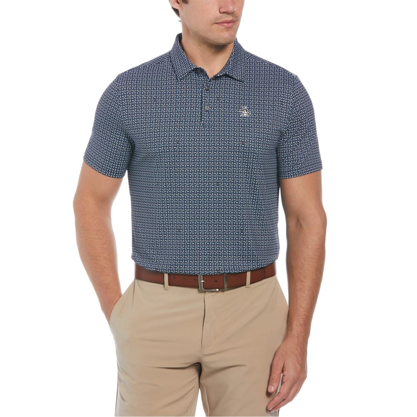 Original Penguin Golf Alovr Short Sleeve Performance Polo Shirt