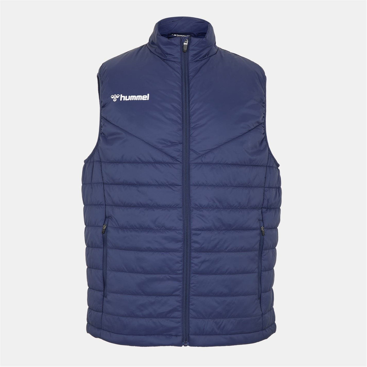 Hummel Solid Patterned Zipped Pocket Gilet
