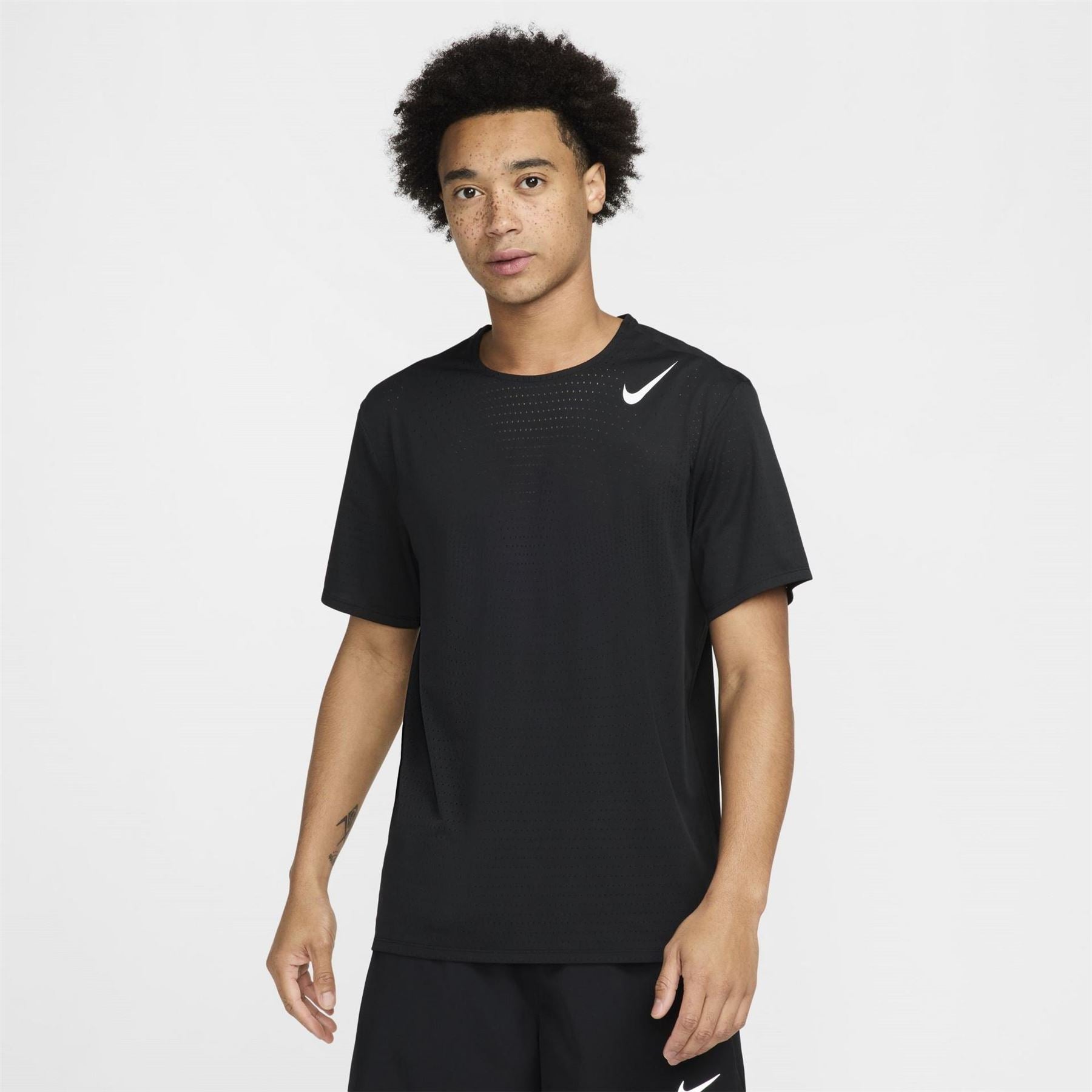 Nike Aero Crew Neck Short Sleeve Jersey T-Shirt