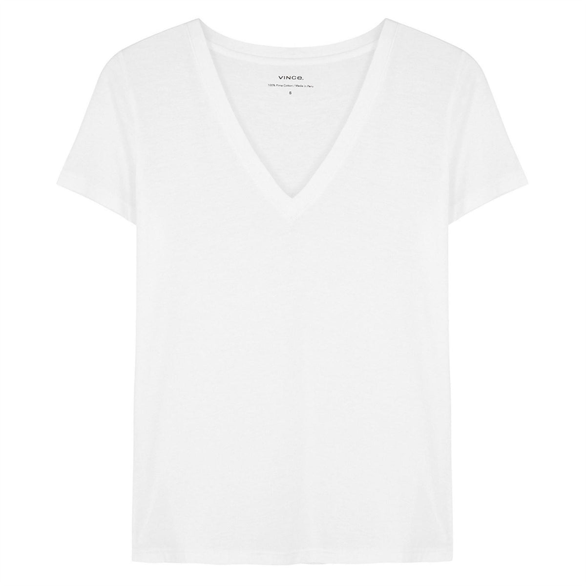 Vince Essential V Nk Tee