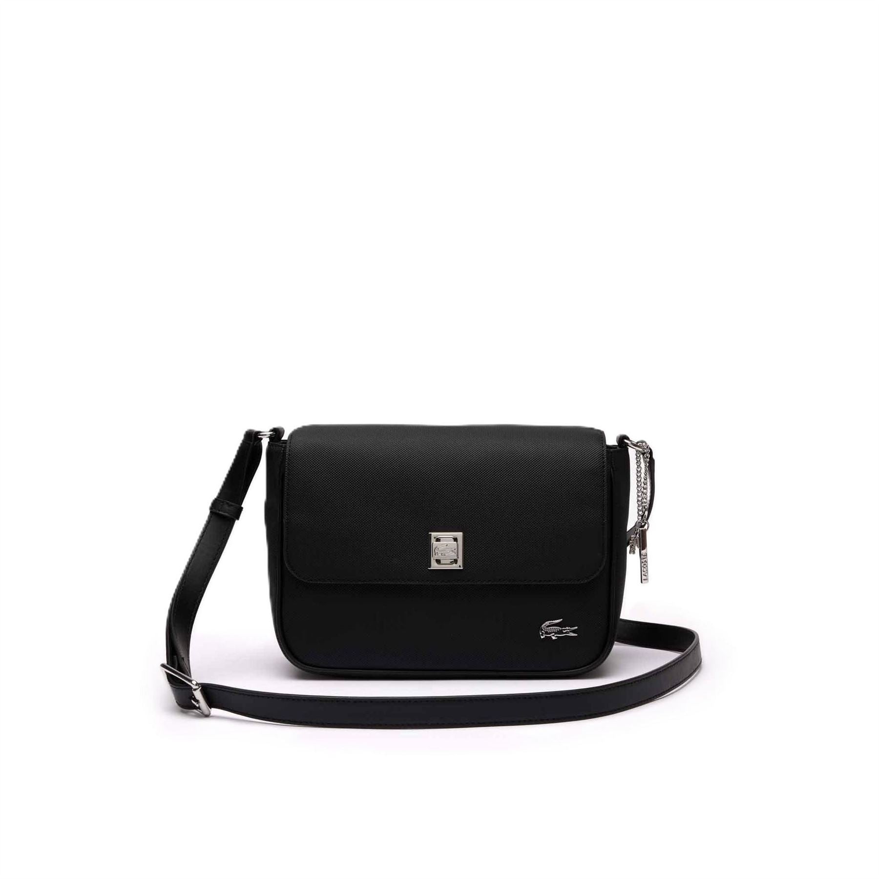 Lacoste Chain Messenger Bag with Detachable Strap