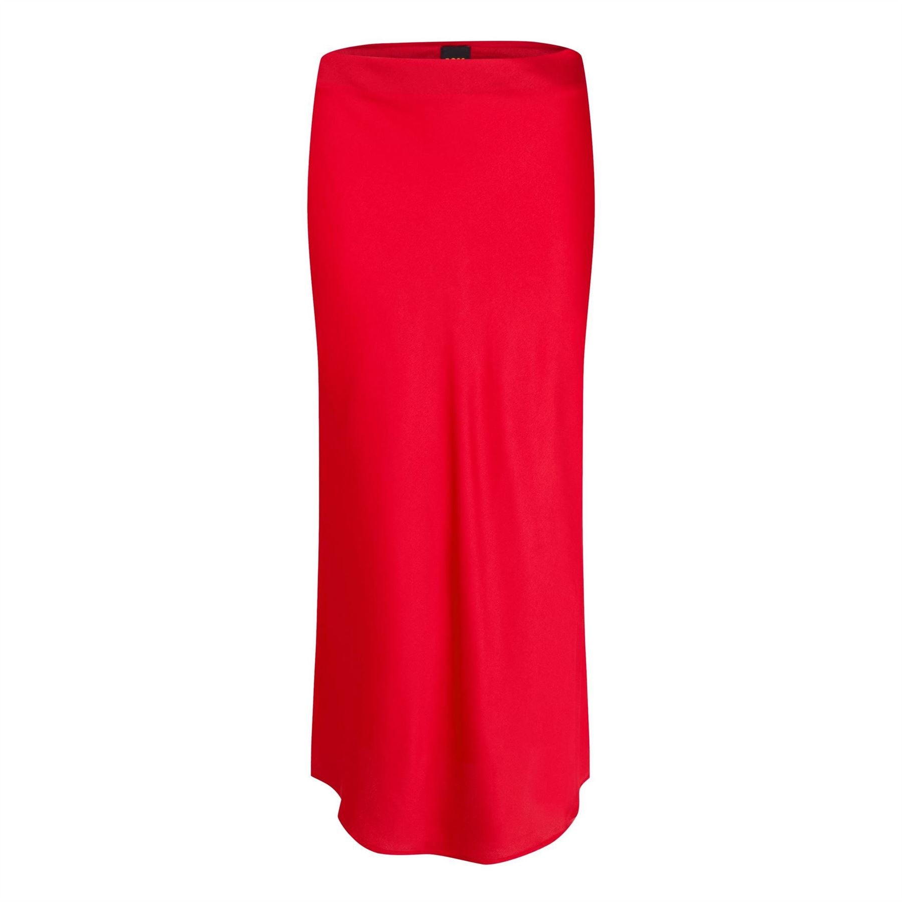 Boss C Visos Midi Slip Skirt