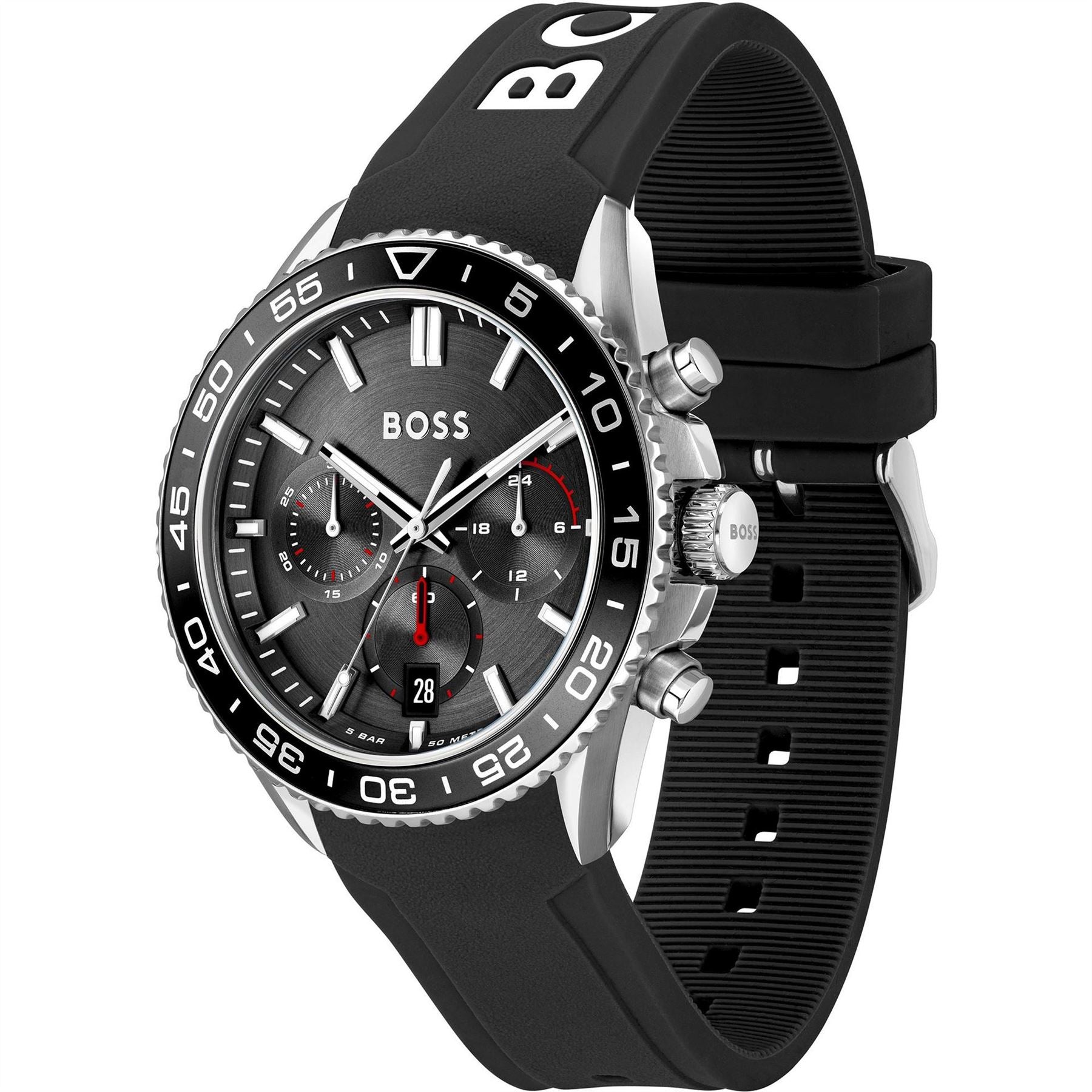 Boss Runner Watch With Rotating Bezel