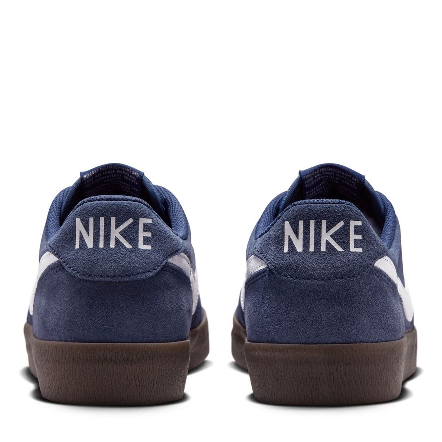 Nike Leather Low Top Flat Heel Sneakers