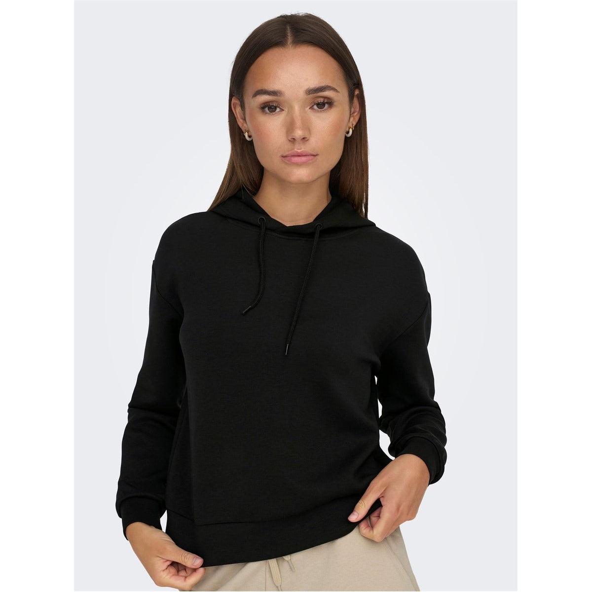 Only Play Relaxed Fit Hooded Neck Long Sleeve Sweatshirt