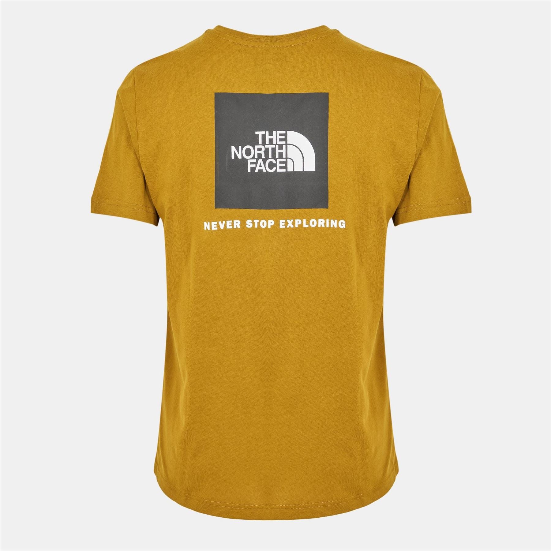 The North Face S S Box Nse Tee Smokey Brown Tnf