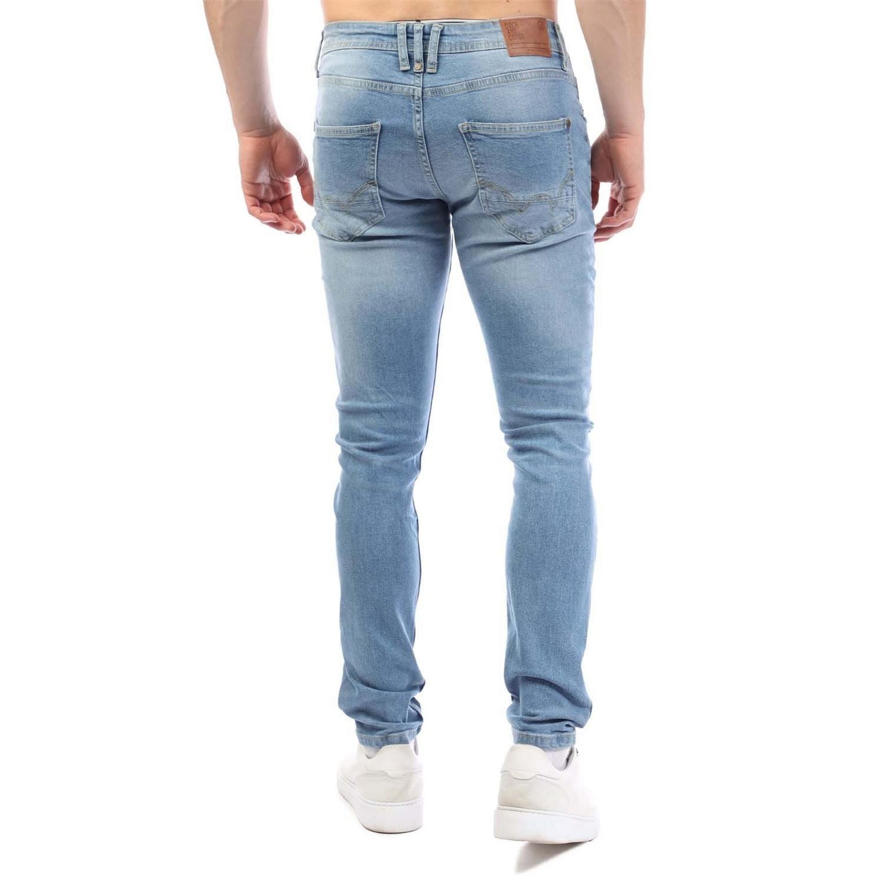 Duck and Cover Mayfield Light Wash Slim Fit Jeans