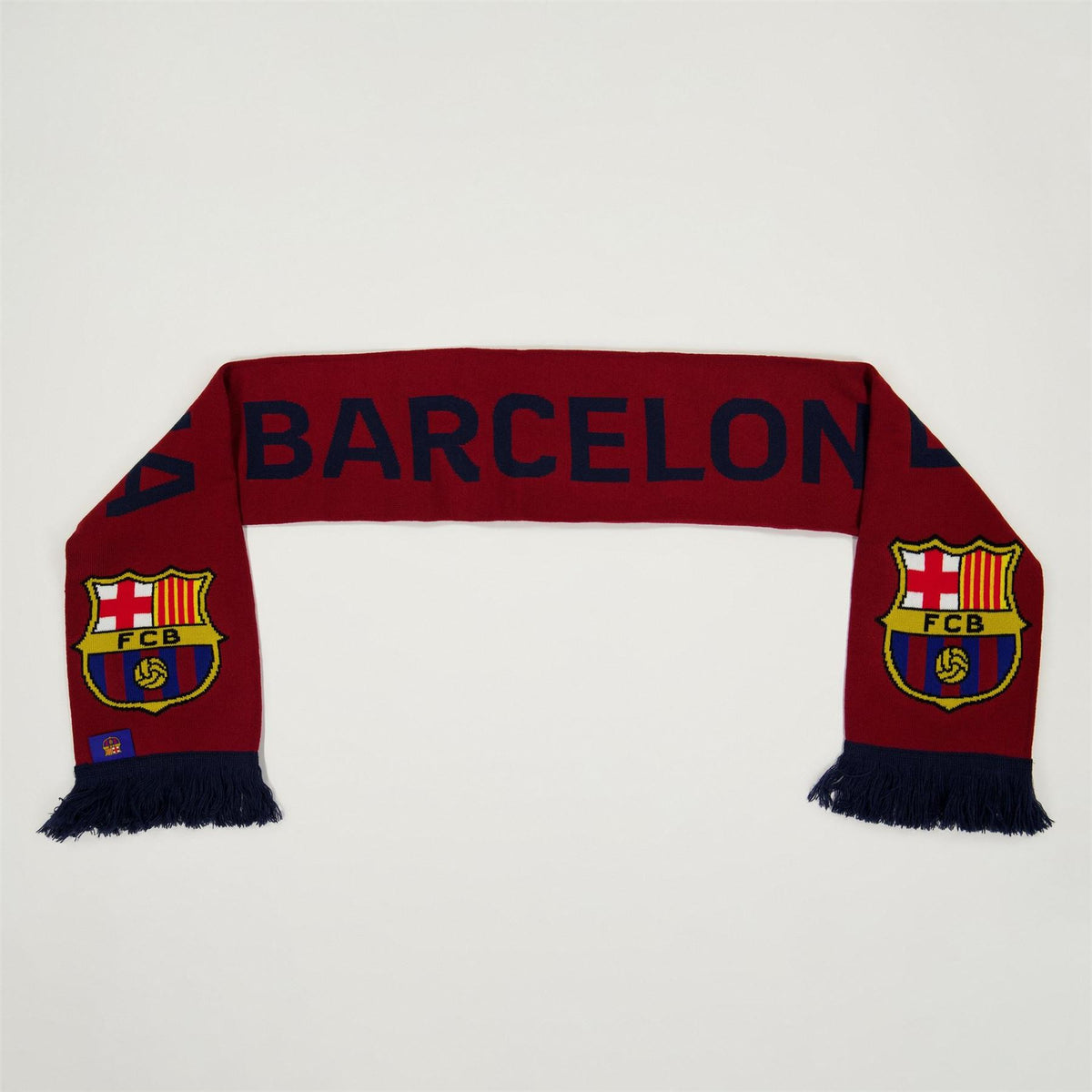 Team FC Barcelona Knit Scarf with Logo