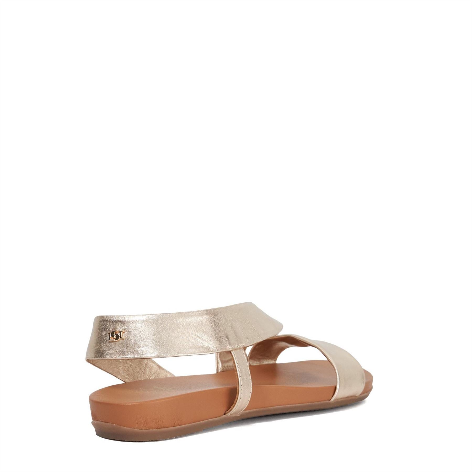 Dune London Open Toe Flatform Slide Sandals
