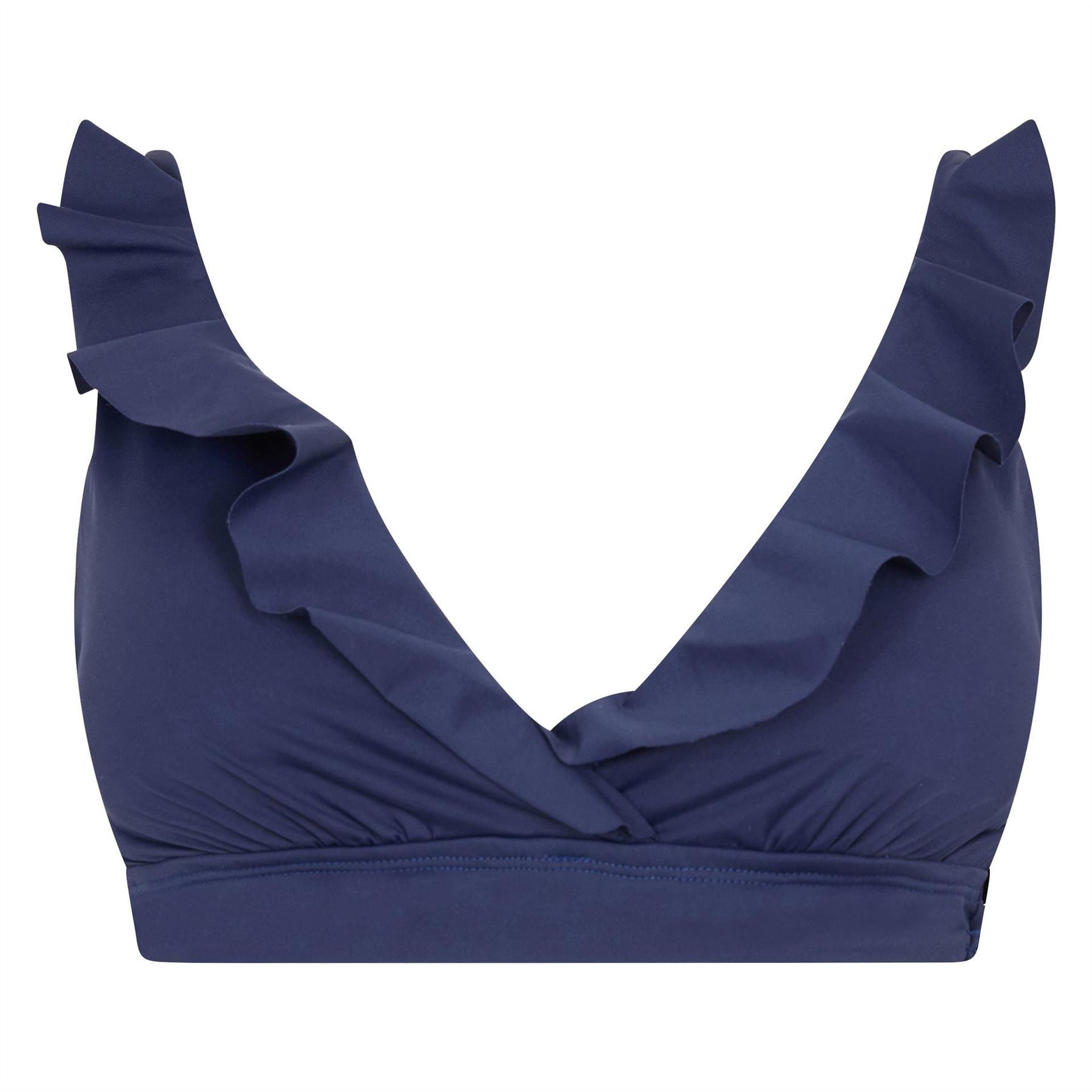 Lauren by Ralph Lauren Trim V Neck Bikini Top