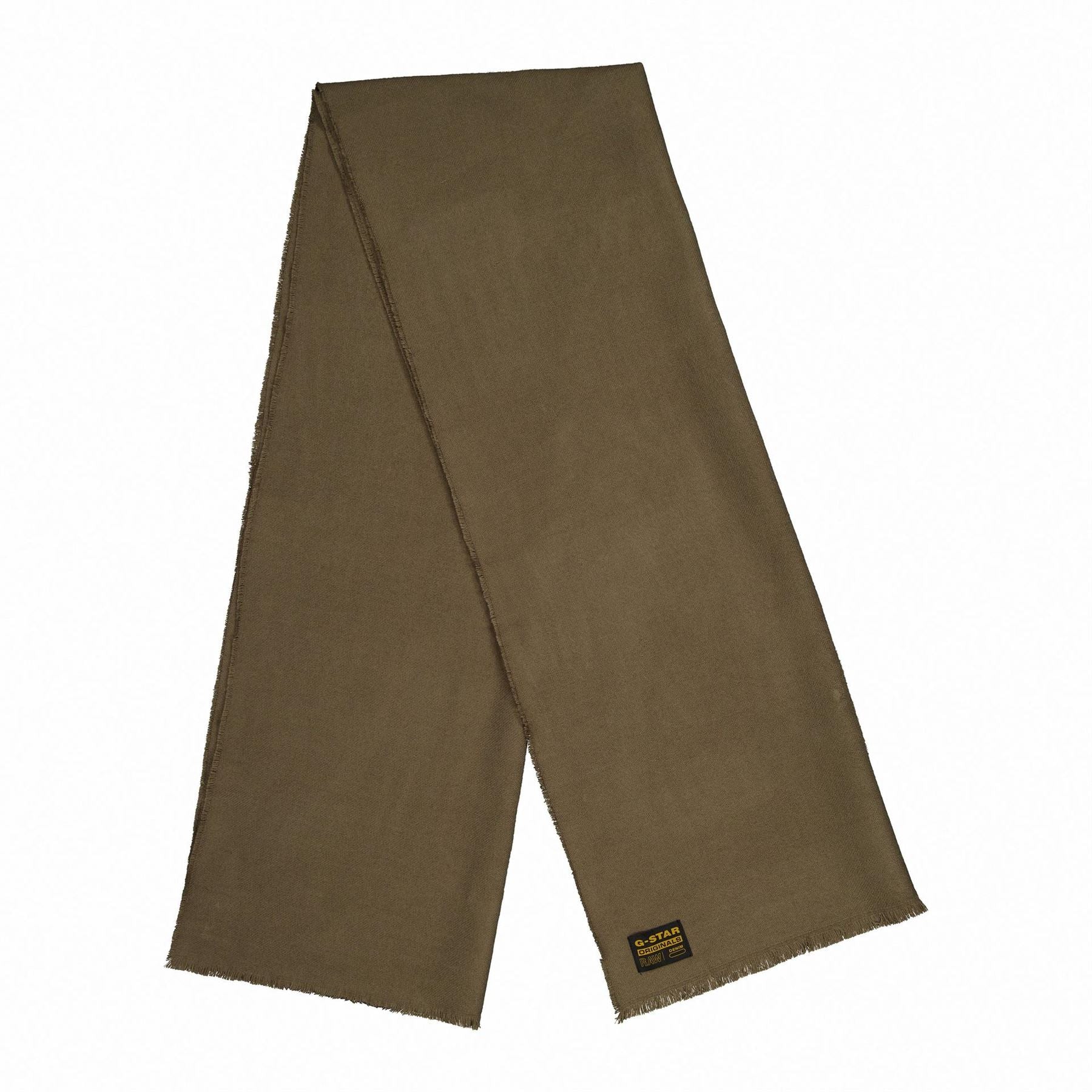 G Star Solid Oblong Scarf with Fringe