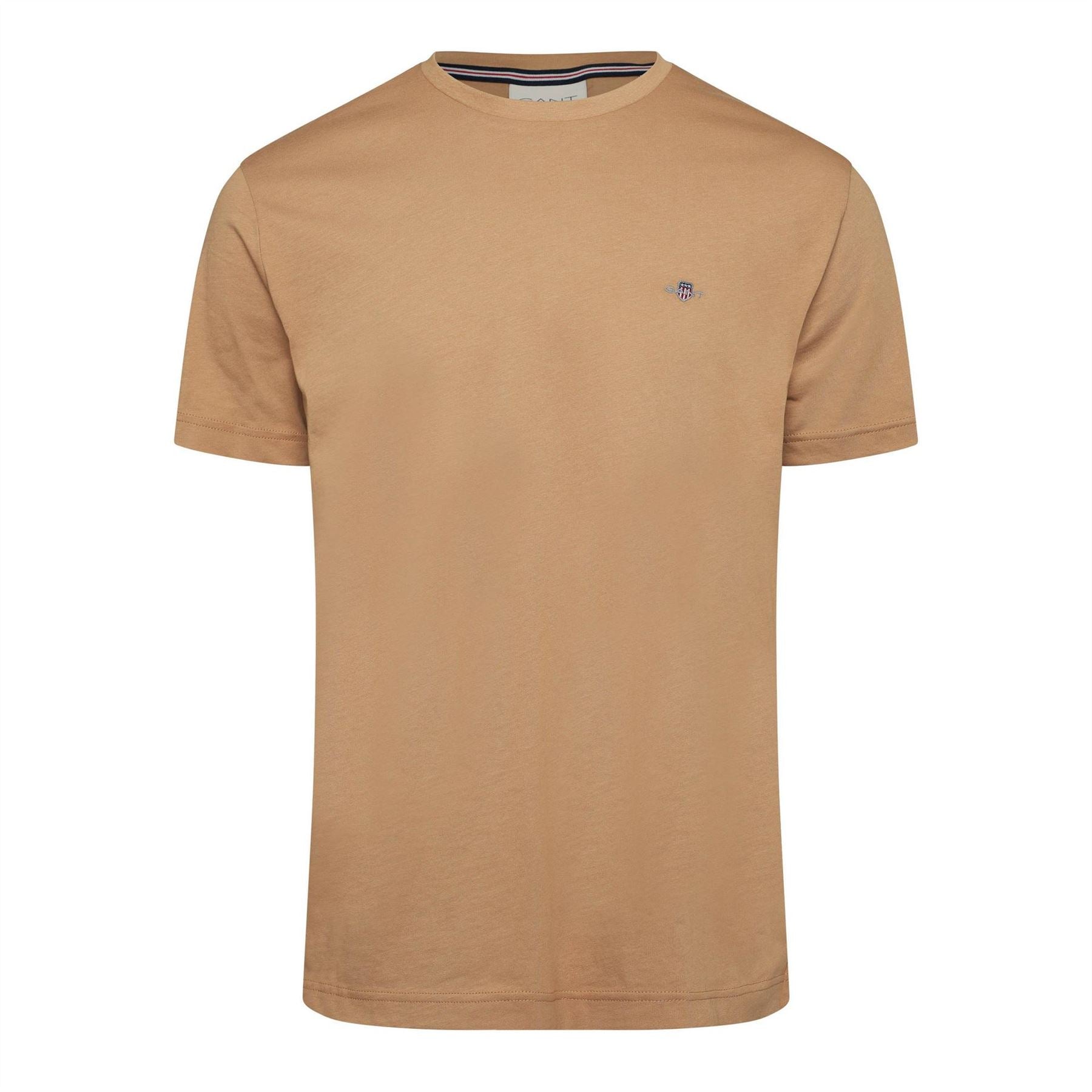 Gant Crew Neck Regular Fit Short Sleeve T-Shirt