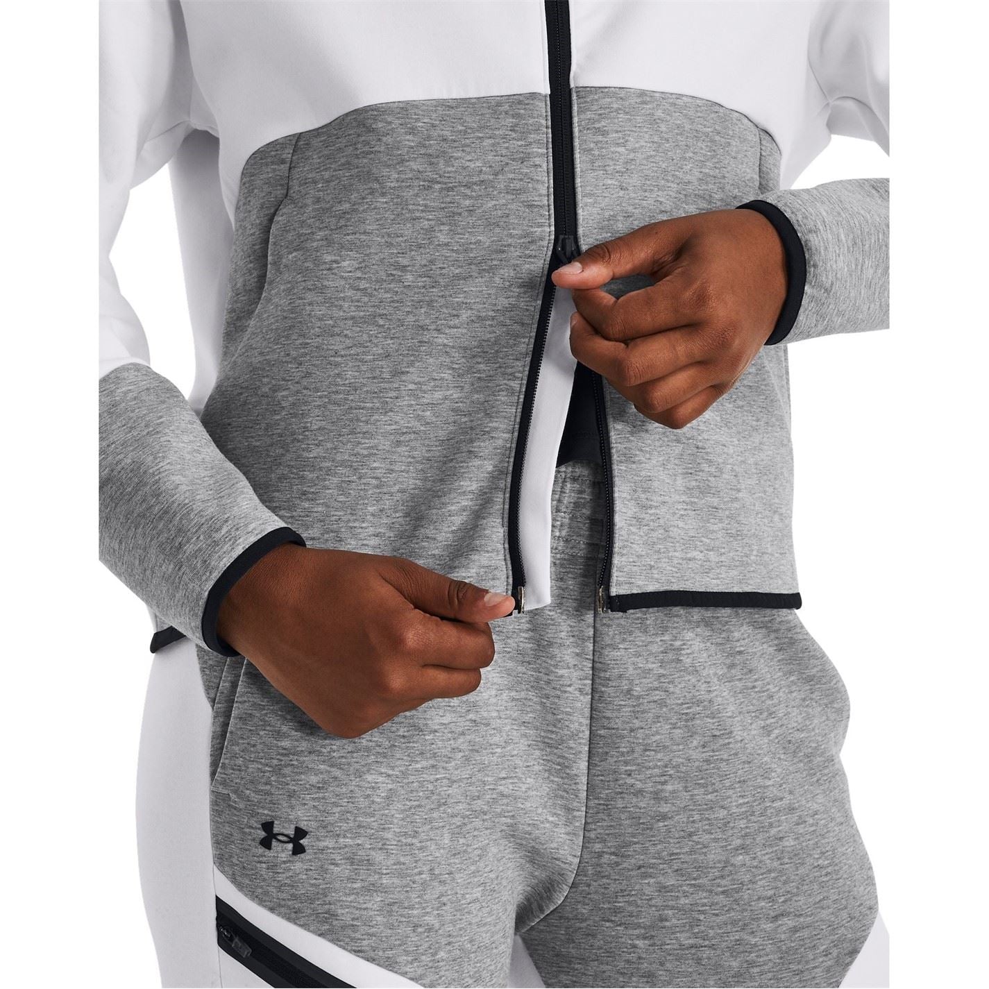 Under Armour Relaxed Fit Hooded Neck Raglan Sleeve Sweatshirt