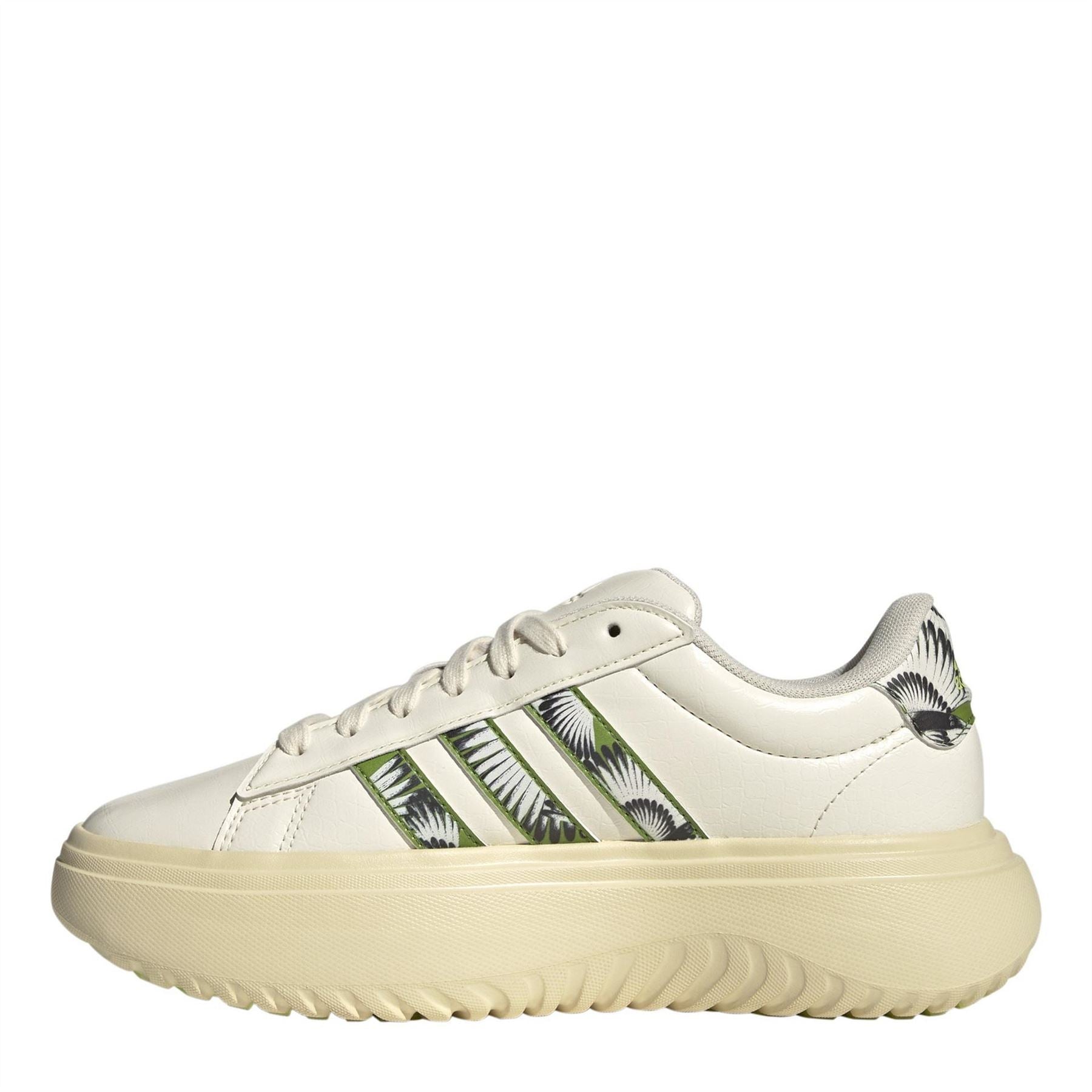 adidas Grand Court Platform Graphic Print Sneakers