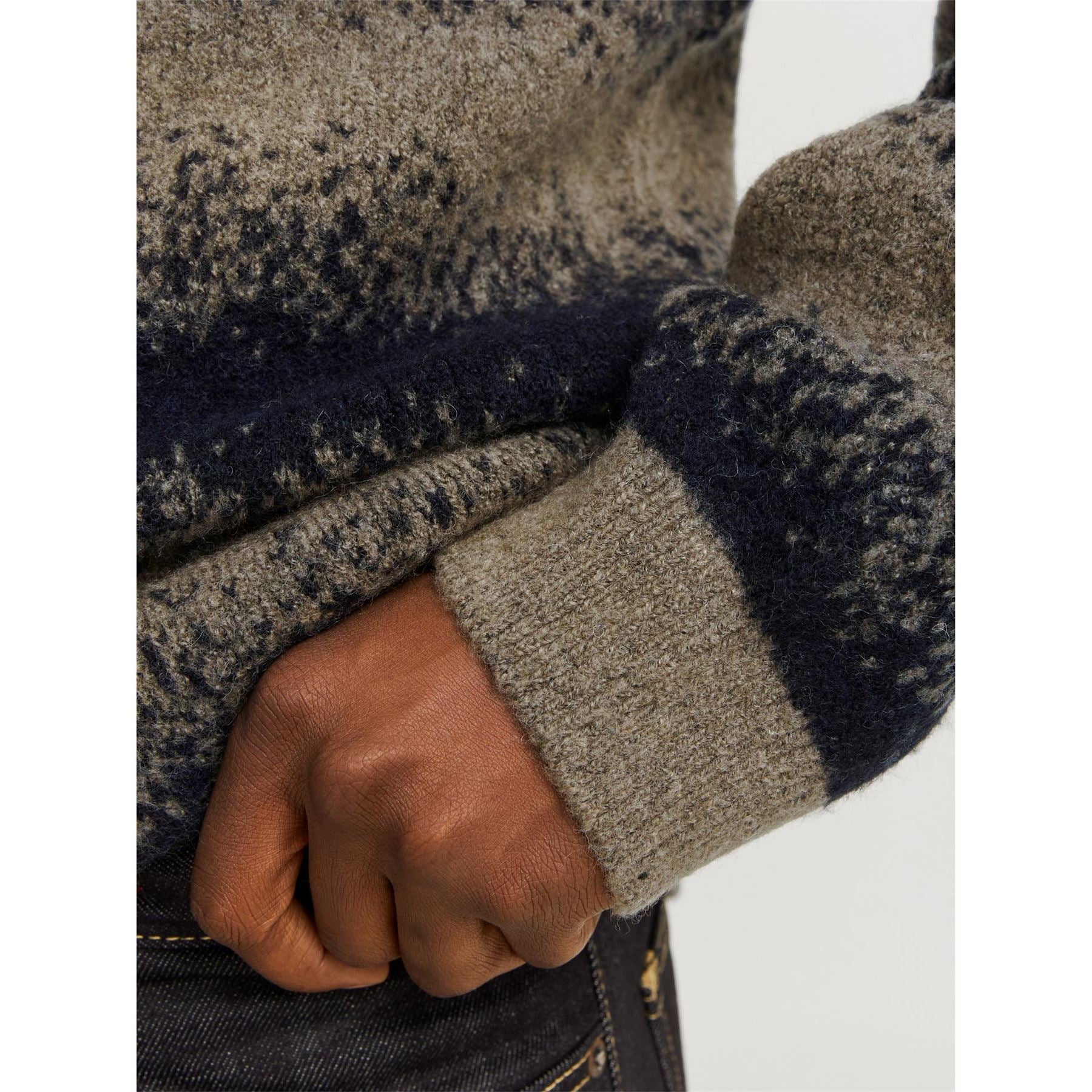 Jack and Jones Relaxed Fit V-Neck Knit Cardigan