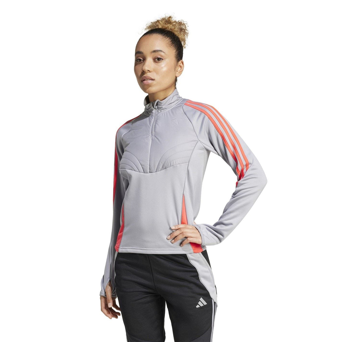 adidas Tiro Three Bar Logo Raglan Sleeve Athletic Top