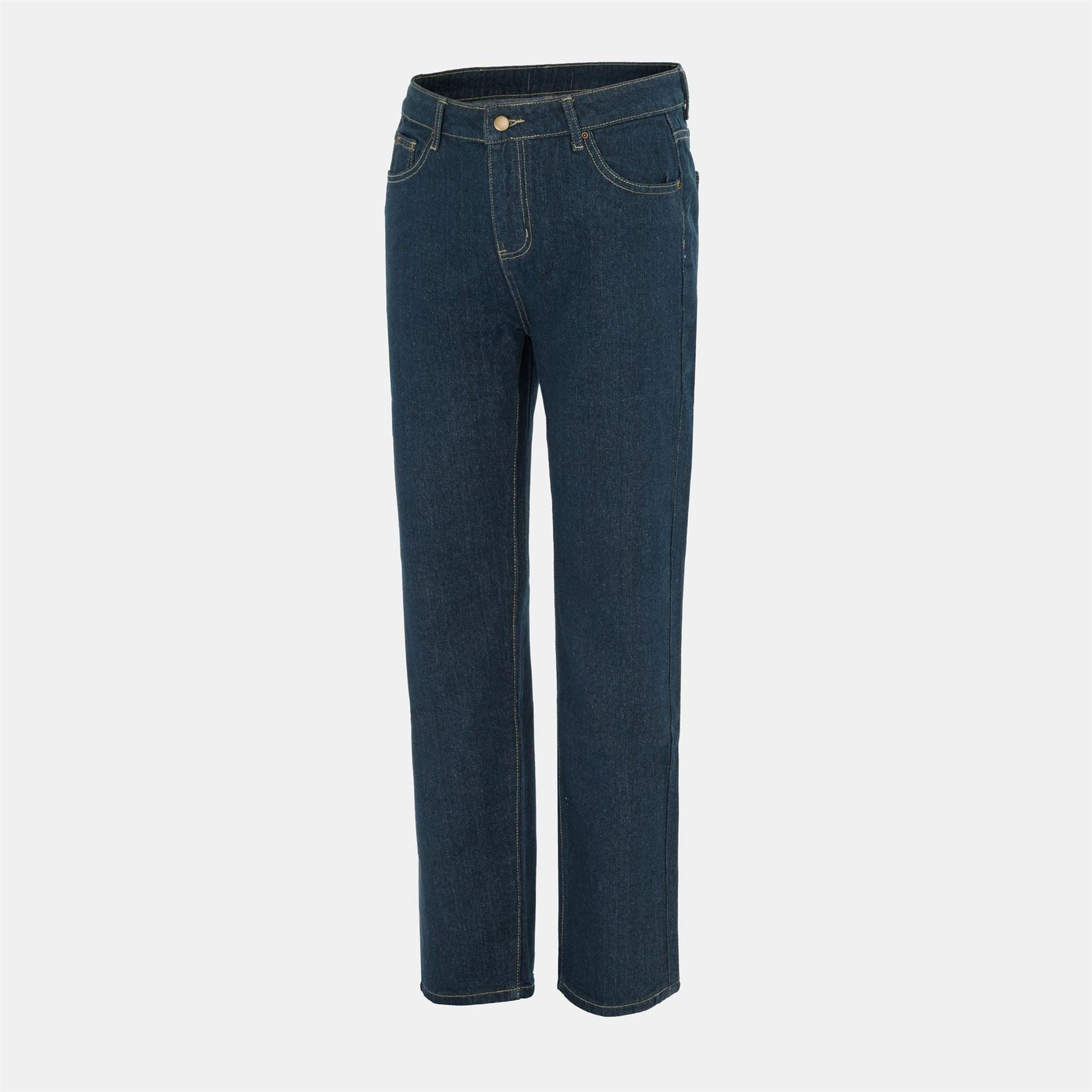 Firetrap Cotton Mid Rise Straight Leg Jeans
