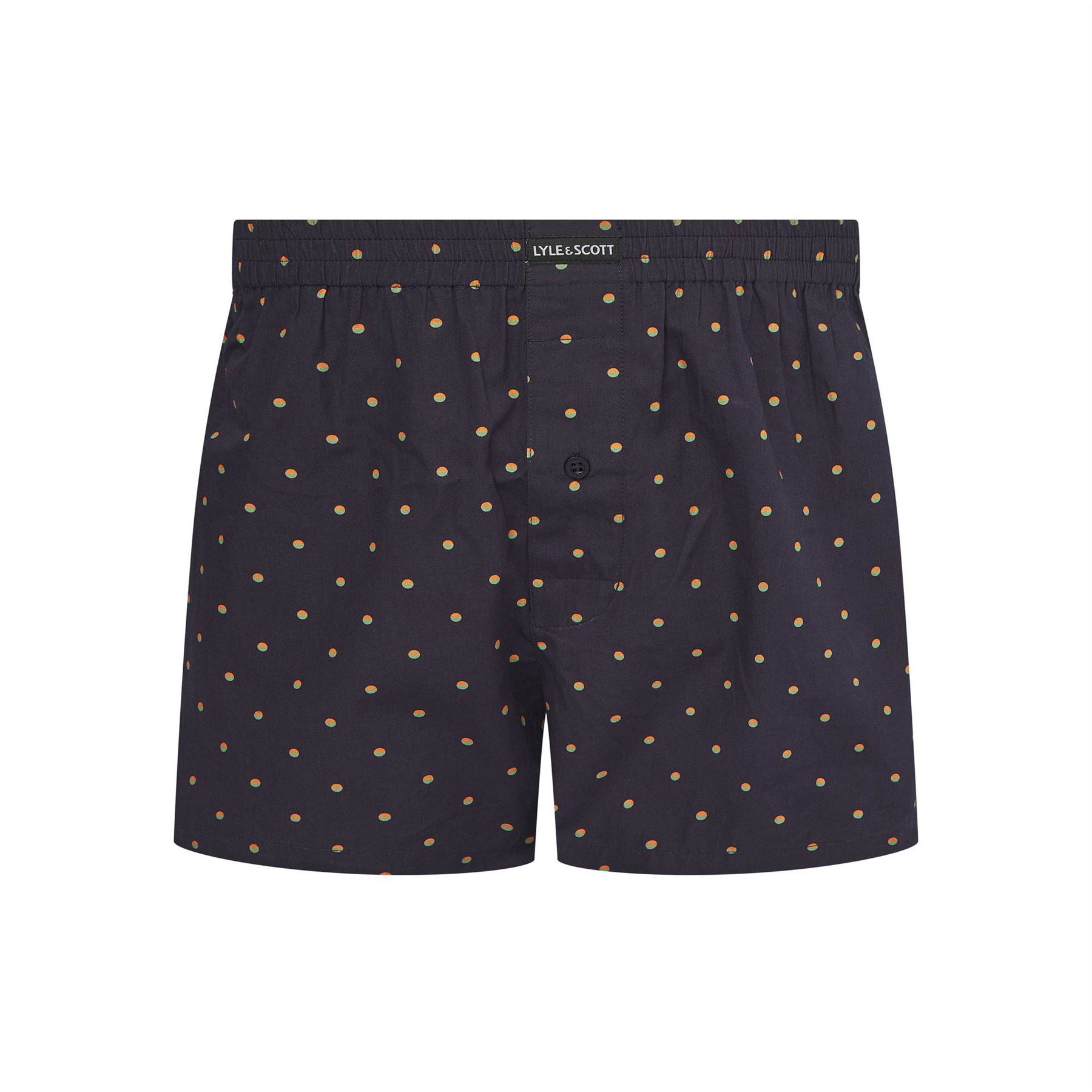 Lyle and Scott 3 Pack Polka Dot Boxer Shorts