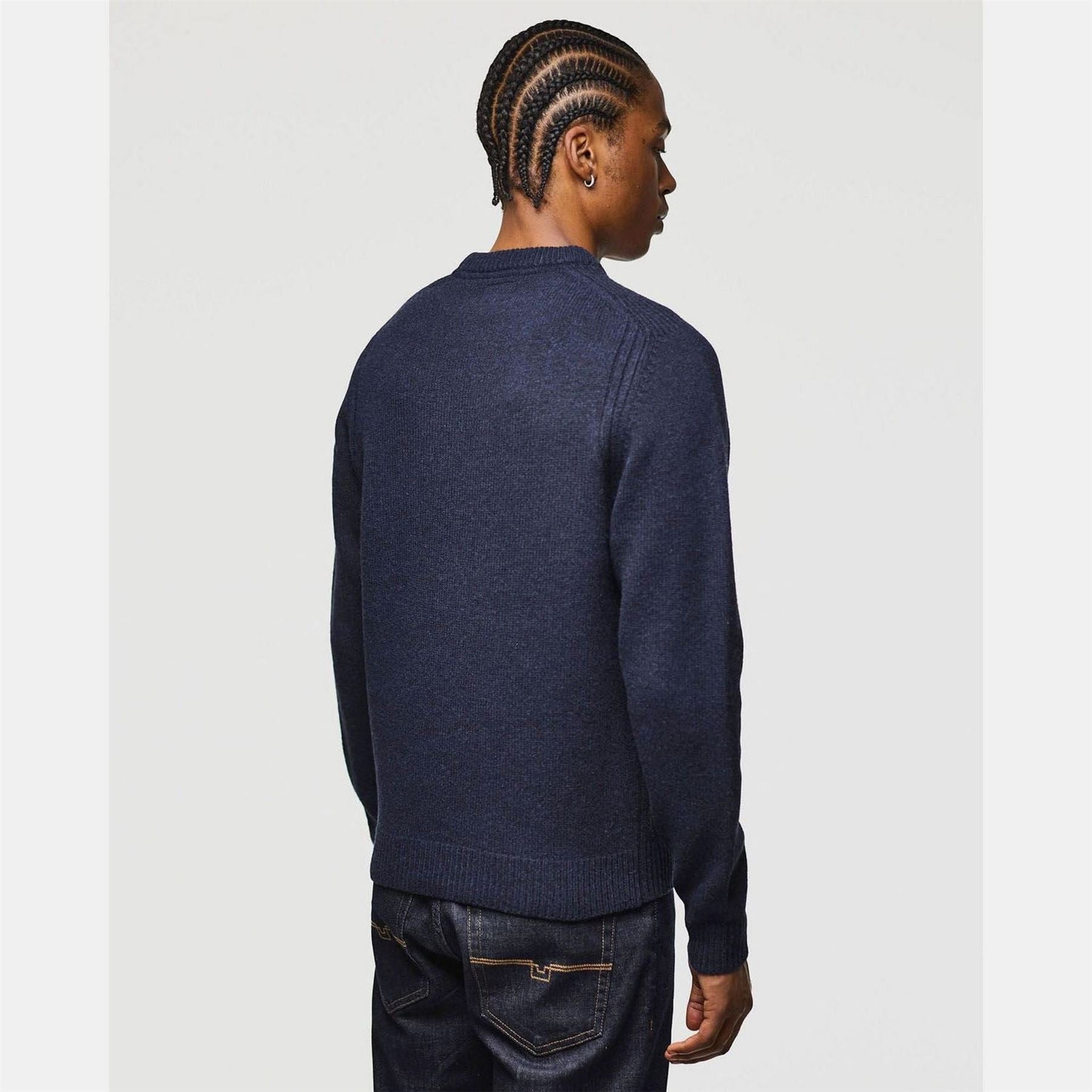 Weekend Offender Zagreb Wool Rich Crew Knit Sweater