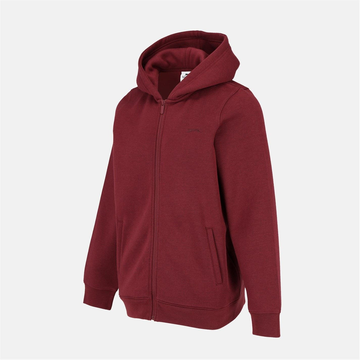 Slazenger Womens Fitted Full Zip Hoodie