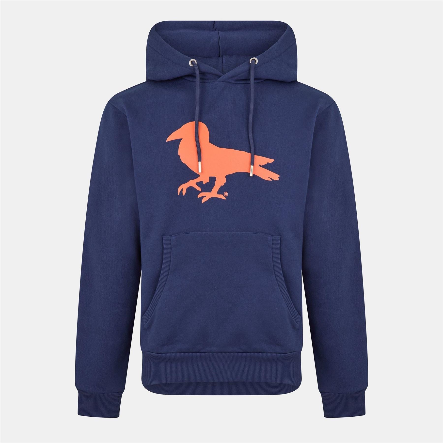 Modern Amusement Sentimental Robin Kangaroo Pocket Sweatshirt