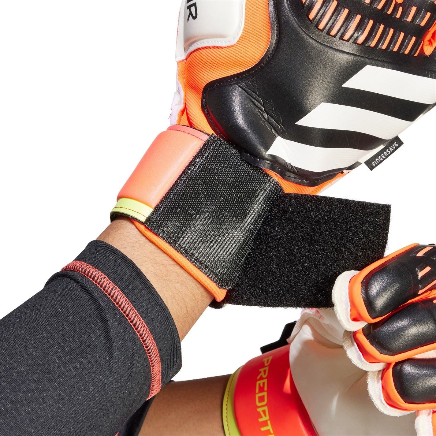 adidas Predator Match Fingersave Goalkeeper Gloves Adults