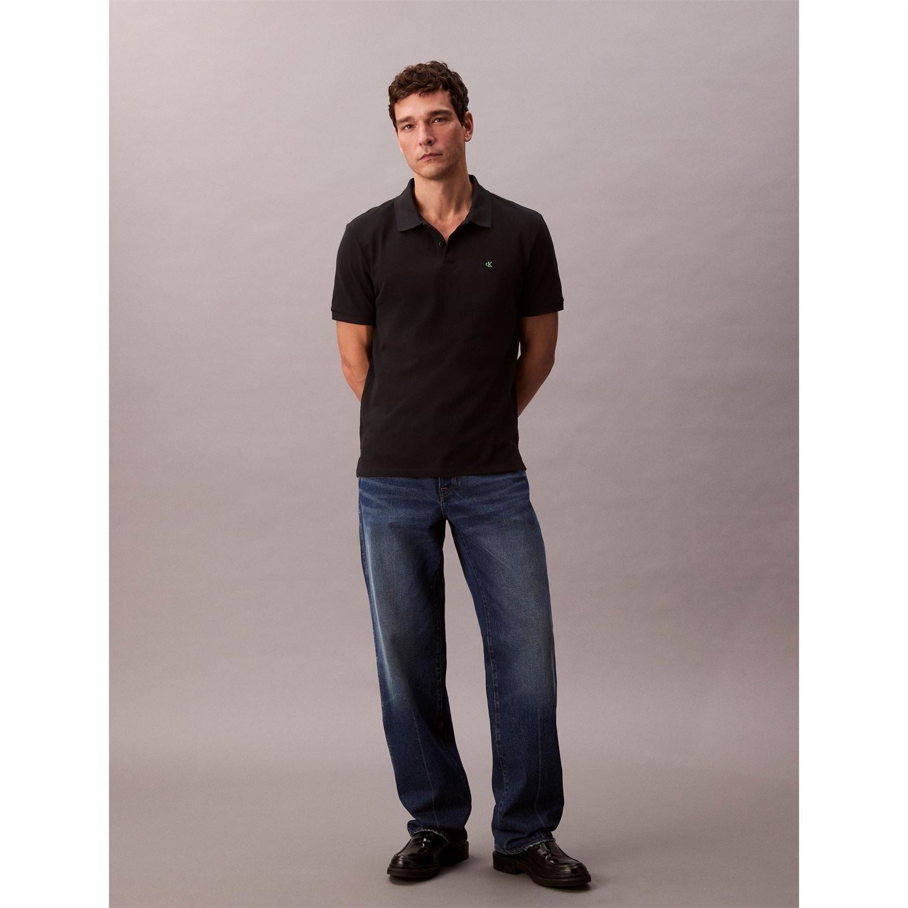 Calvin Klein Jeans Regular Fit Short Sleeve Polo Shirt