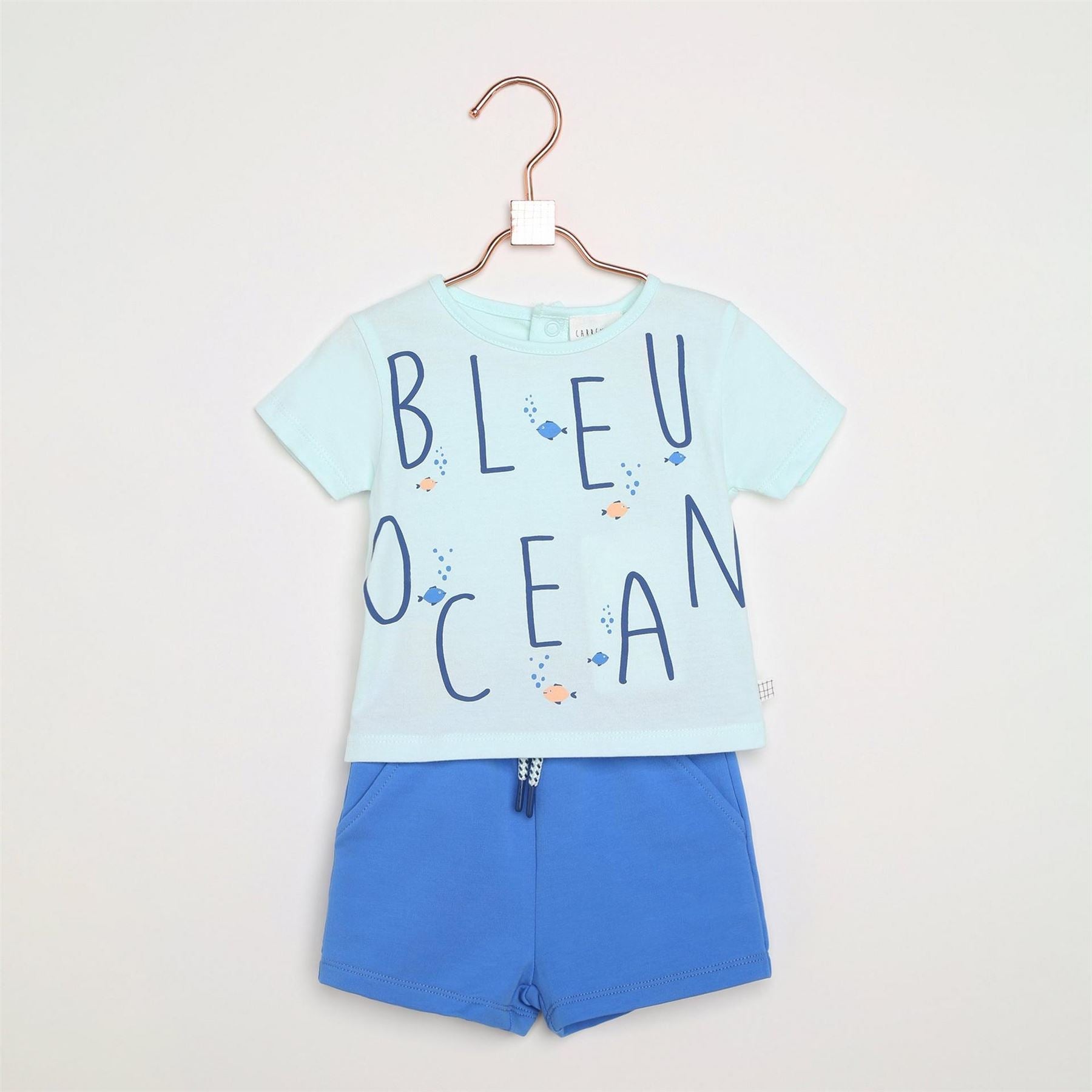 Carrement Beau Solid Patterned Relaxed Fit Bermuda Shorts