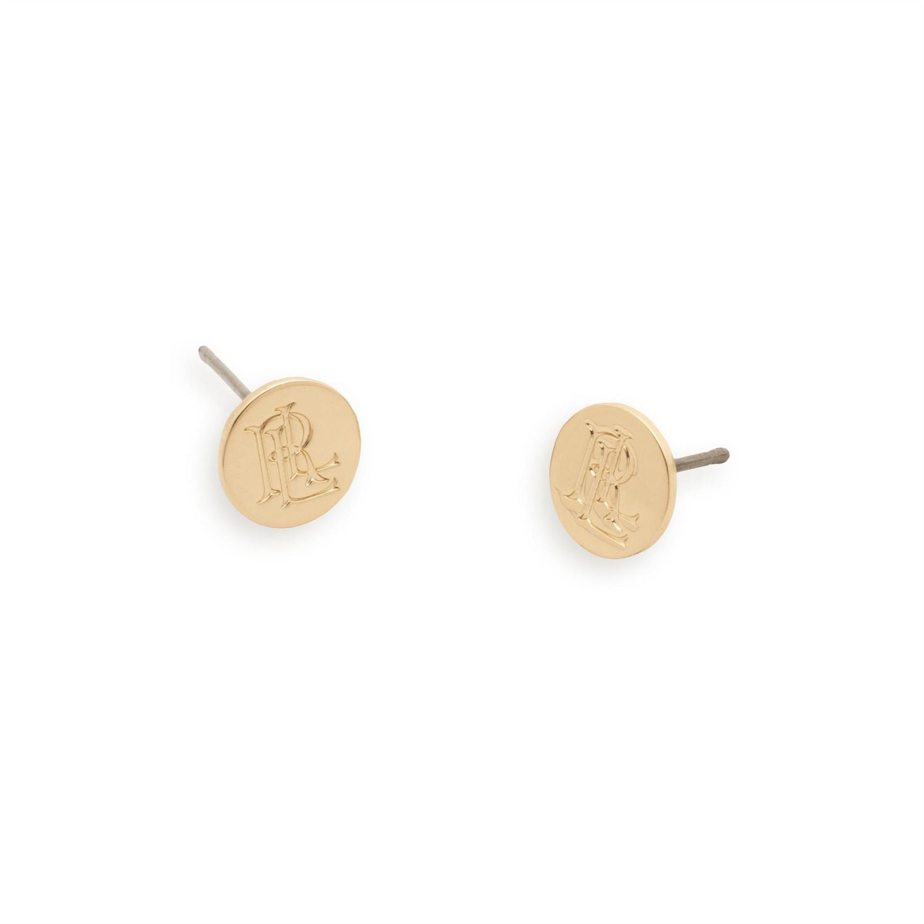 Lauren by Ralph Lauren Ralph Lauren Gold Chain Logo Duo Earrings Set