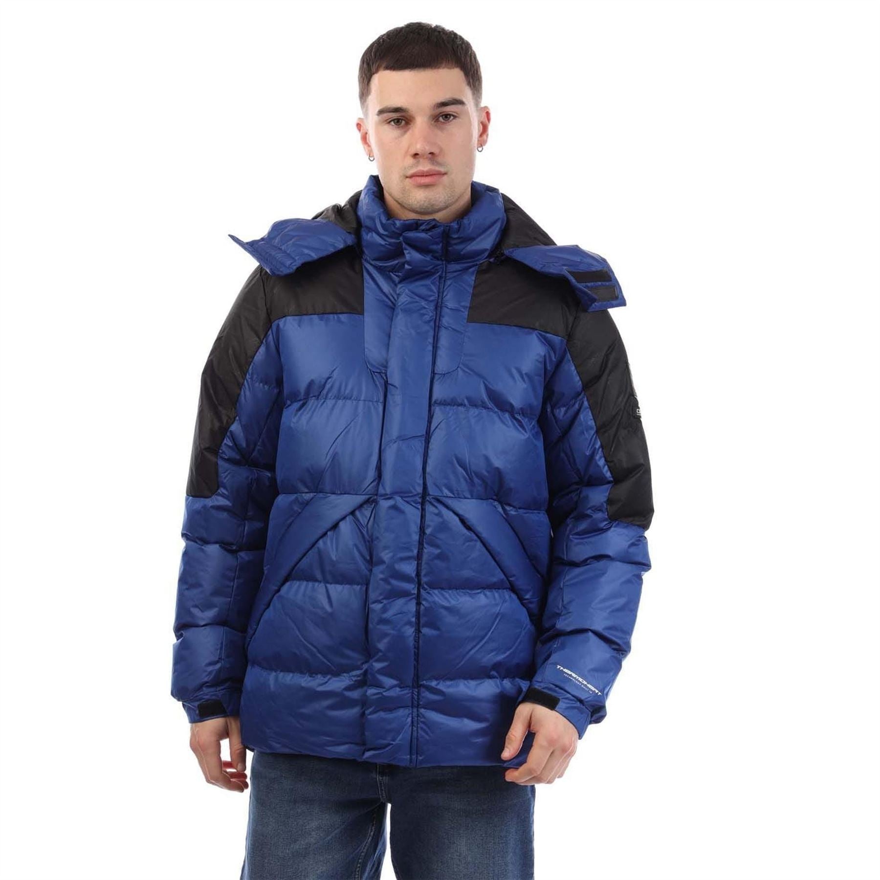 Crosshatch Panel Jacket