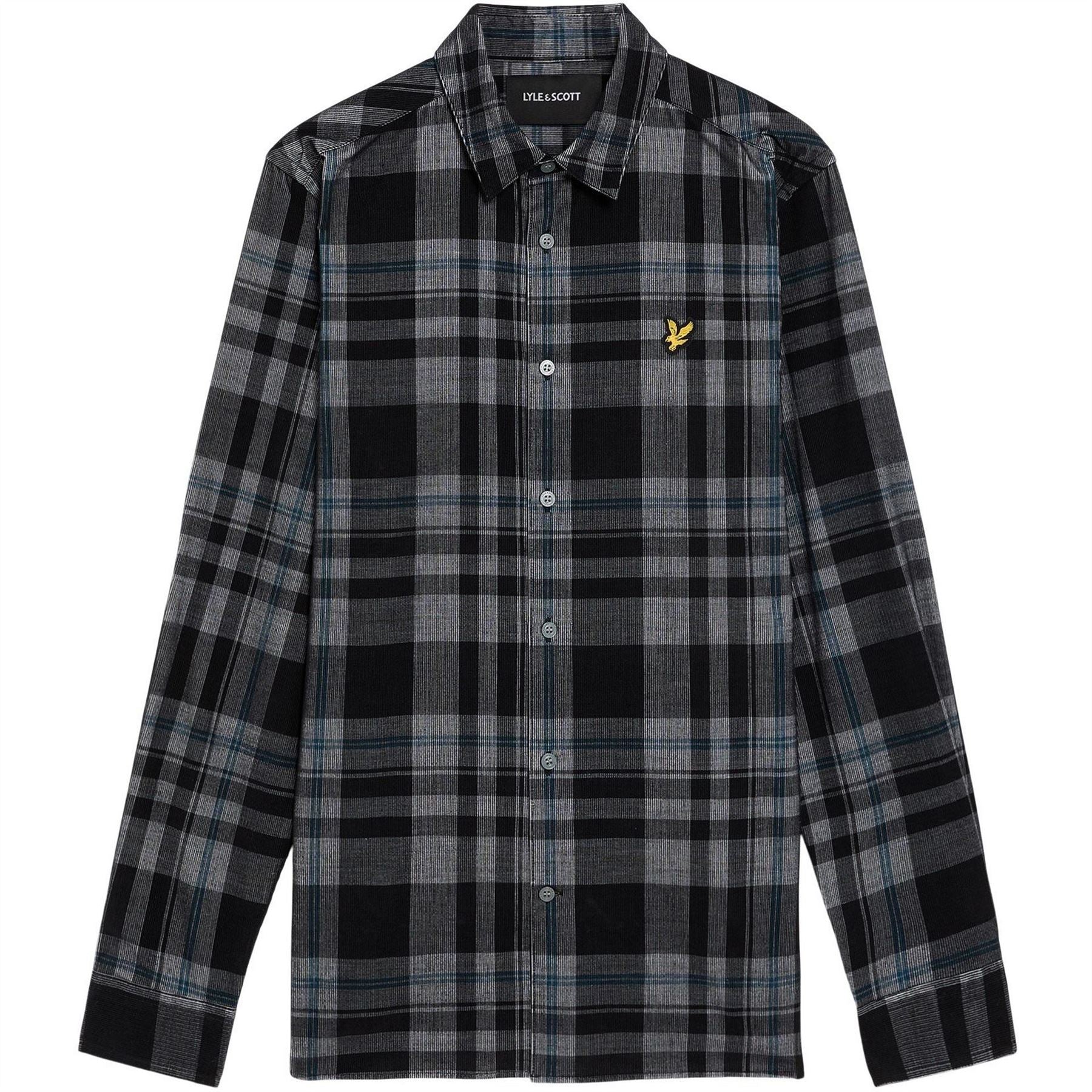 Lyle and Scott Long Sleeve Corduroy Shirt