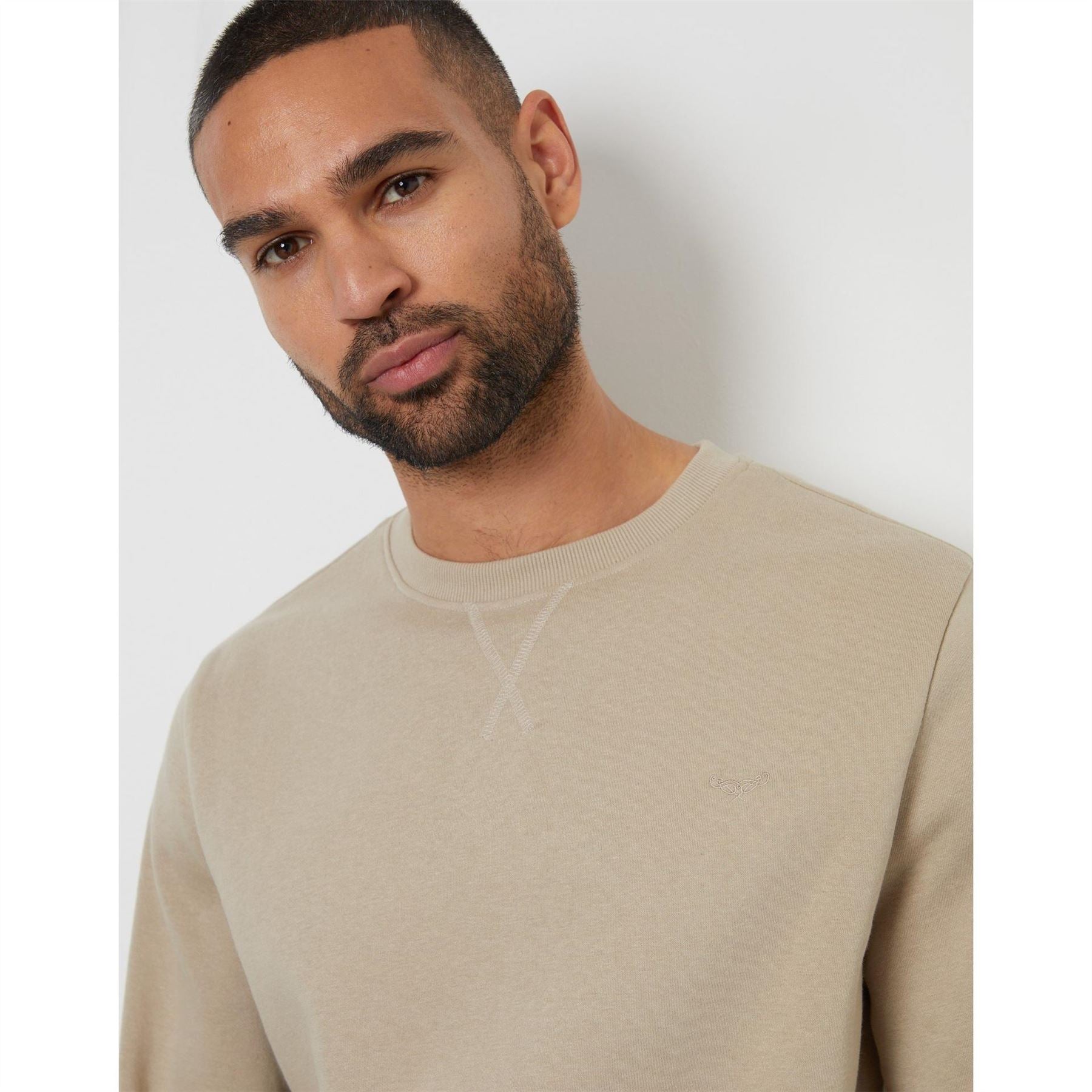 Threadbare Regular Fit Crew Neck Long Sleeve Sweatshirt