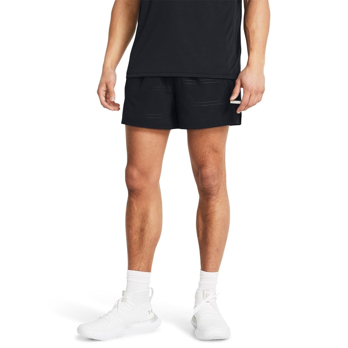 Under Armour Mens Armour Ua Zone Pro 5in Short Tracksuit Bottom