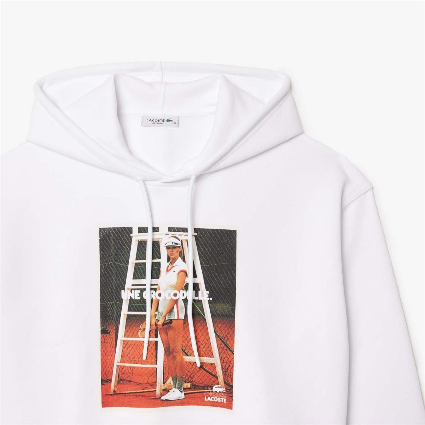 Lacoste Print Hoodie