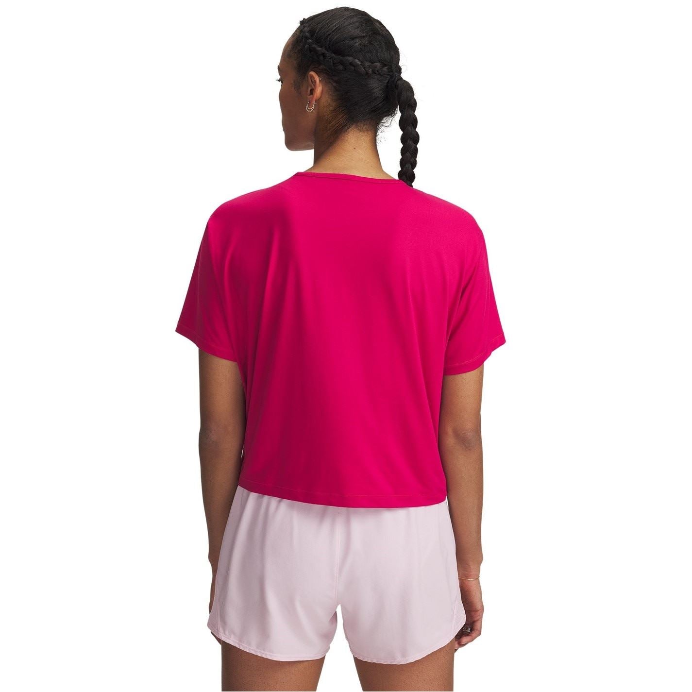 Under Armour Motion Cropped Crew Neck Relaxed T-Shirt