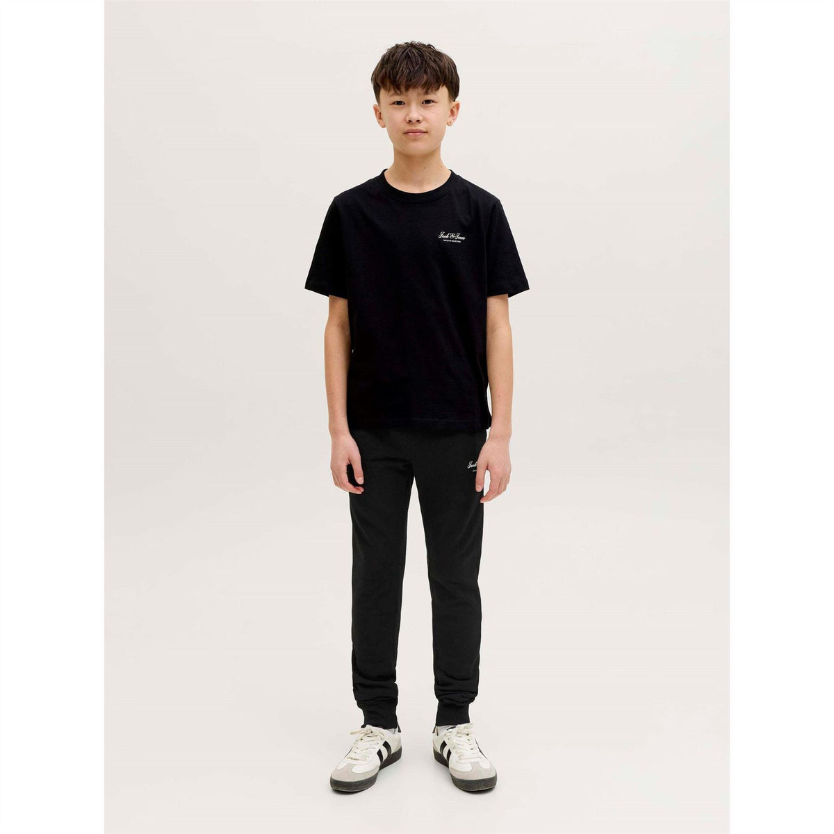 Jack and Jones Archive Solid Patterned Slim Joggers