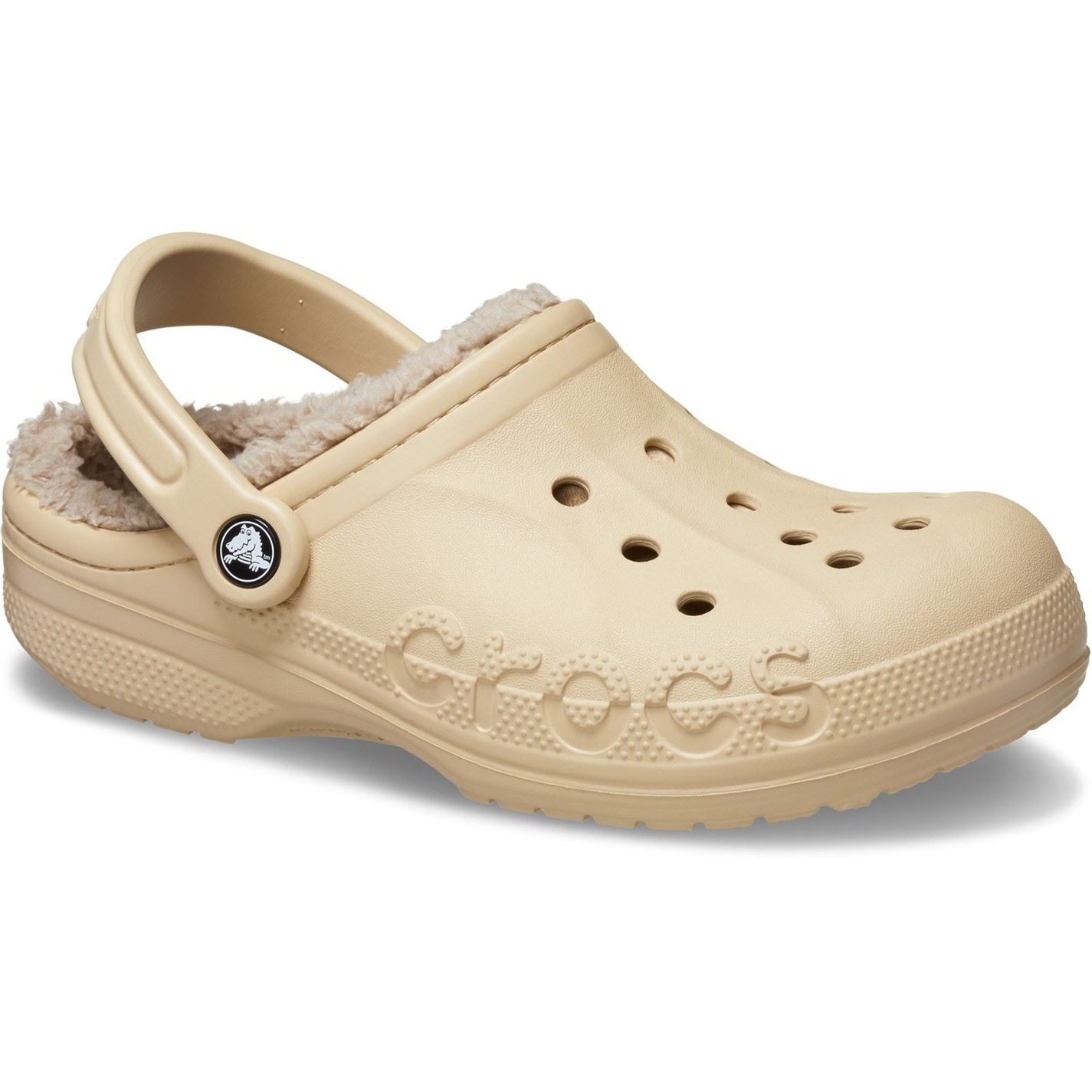 Crocs Baya Lined Flat Heel Mules