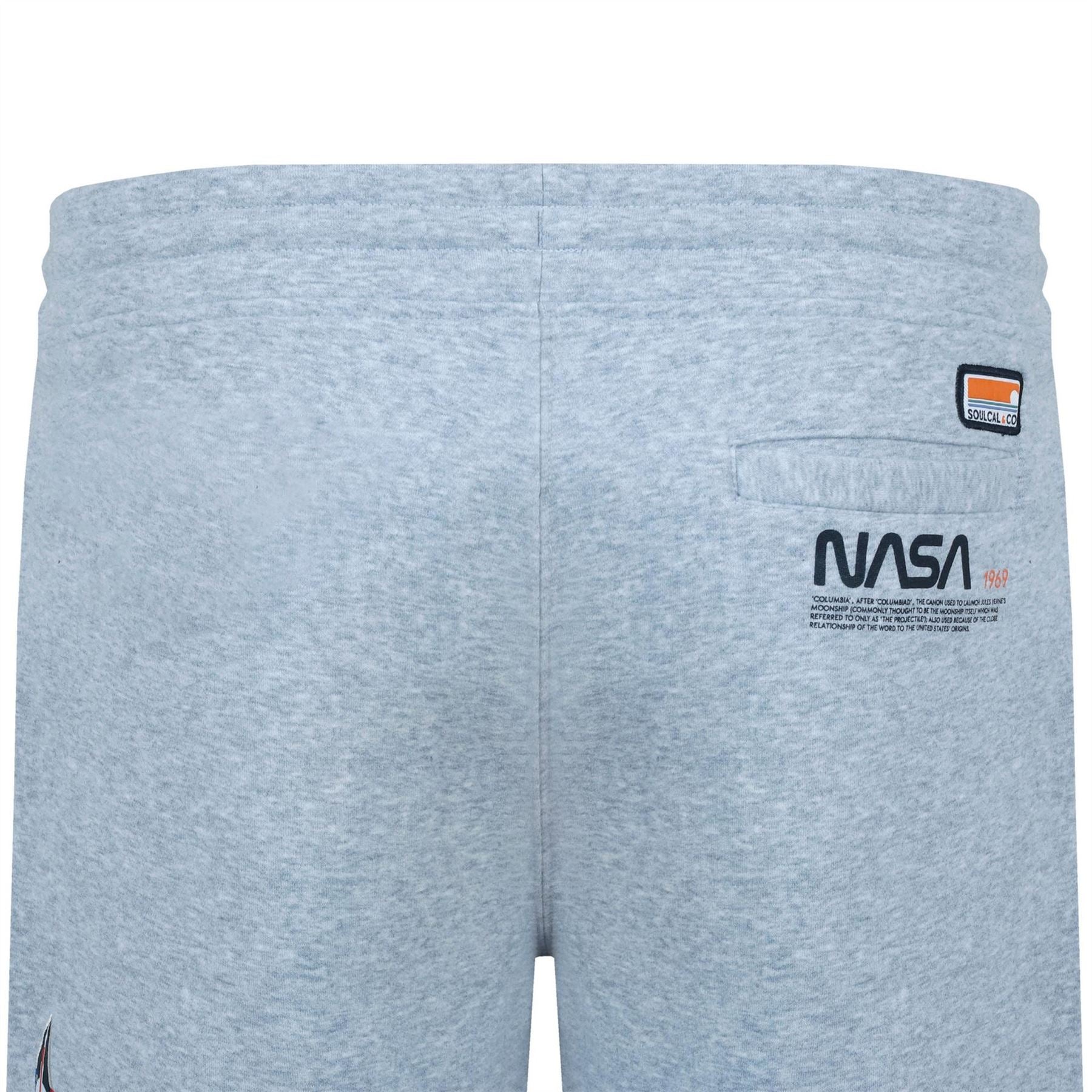 SoulCal NASA Logo Print Sweat Shorts