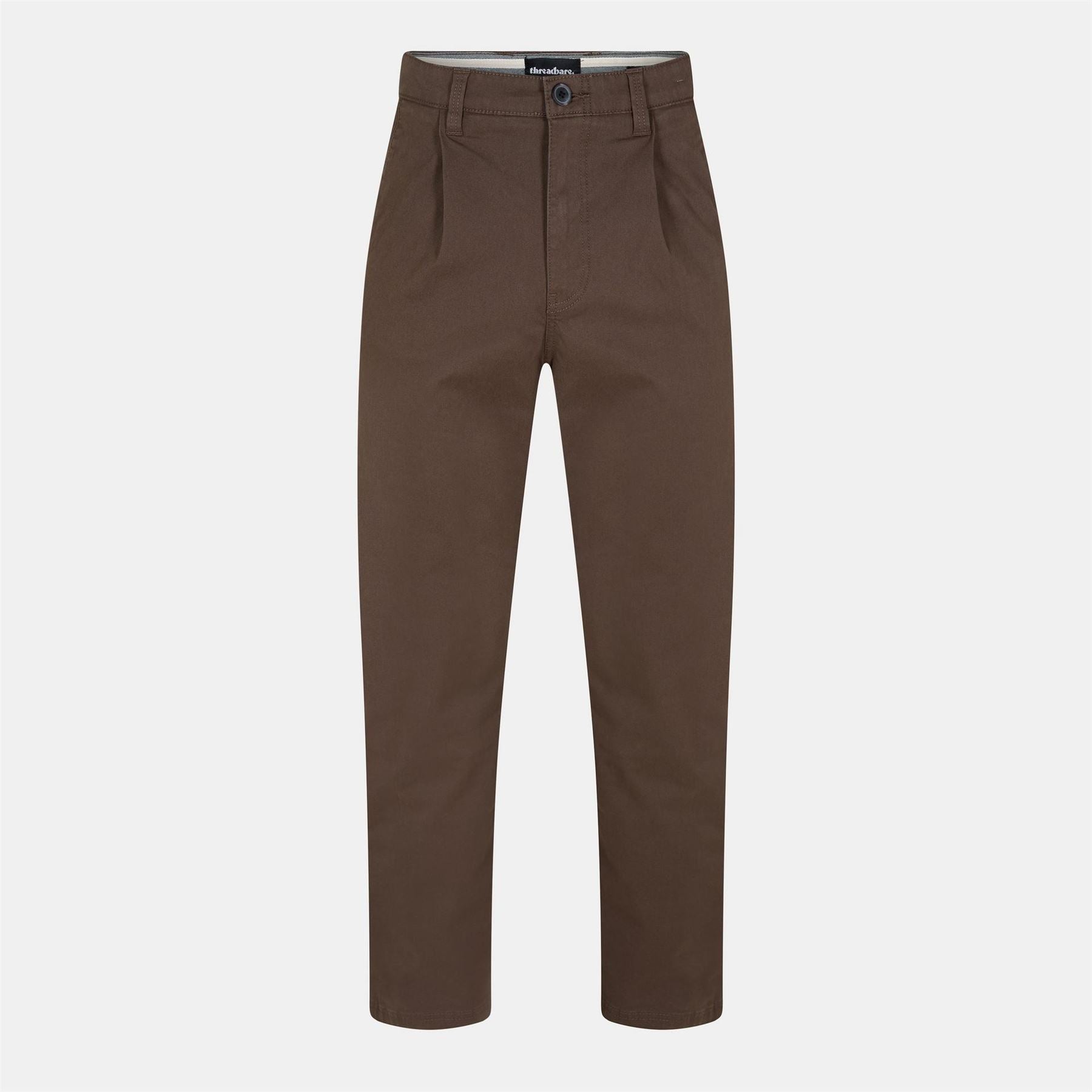 Threadbare Fog Chino Straight Solid Patterned