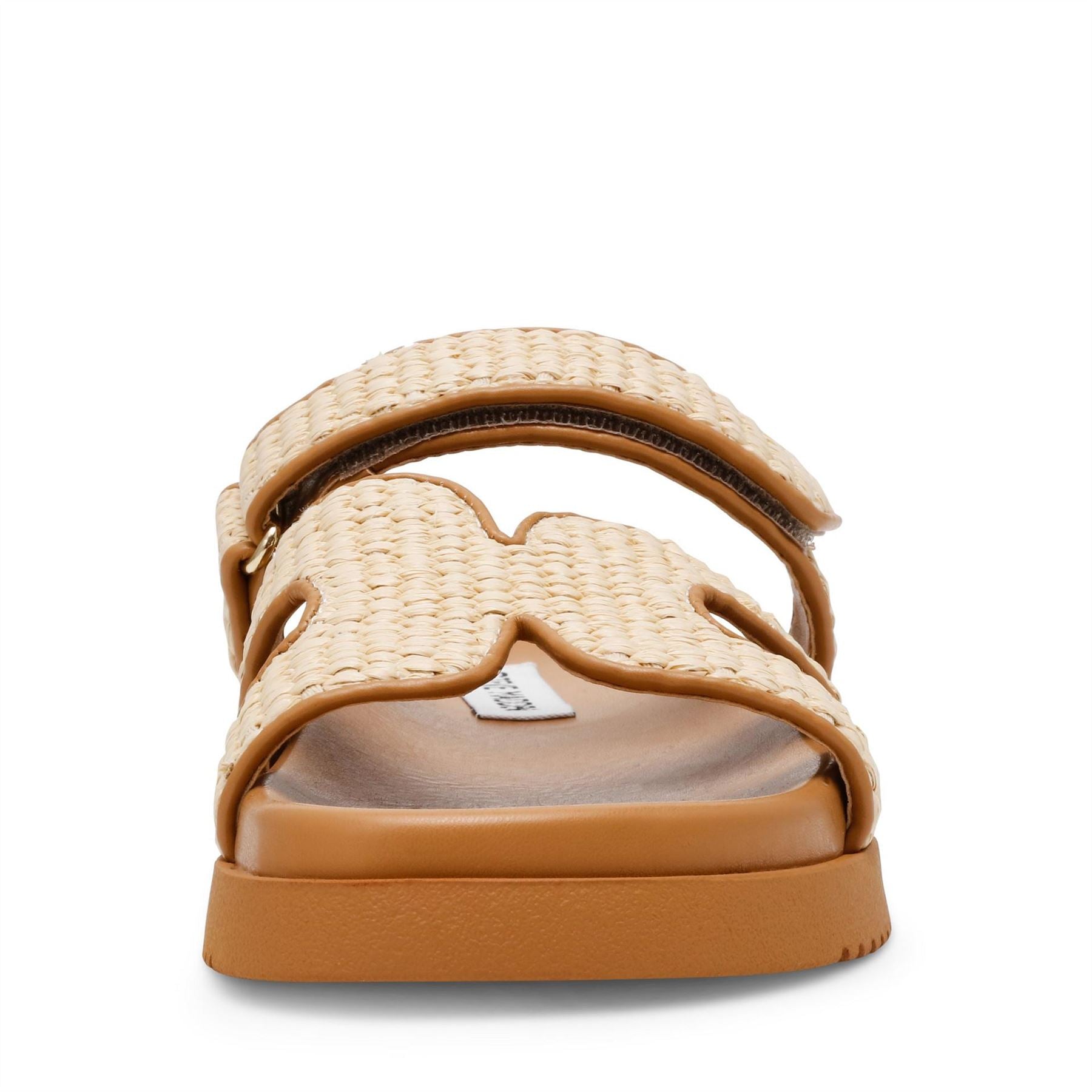Steve Madden Textured Open Toe Slide Sandals