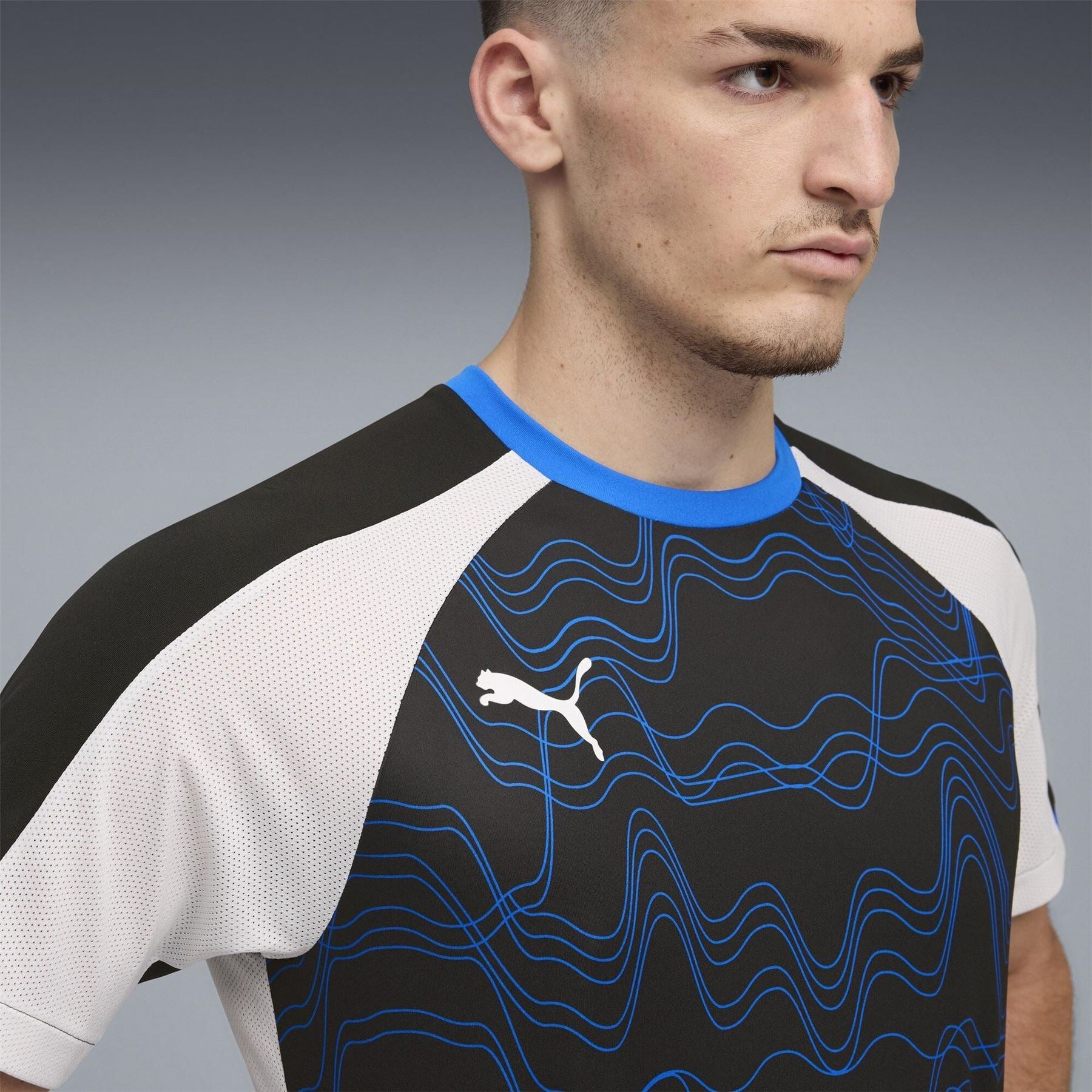 Puma Mens Individualliga Graphic Jersey T-Shirt