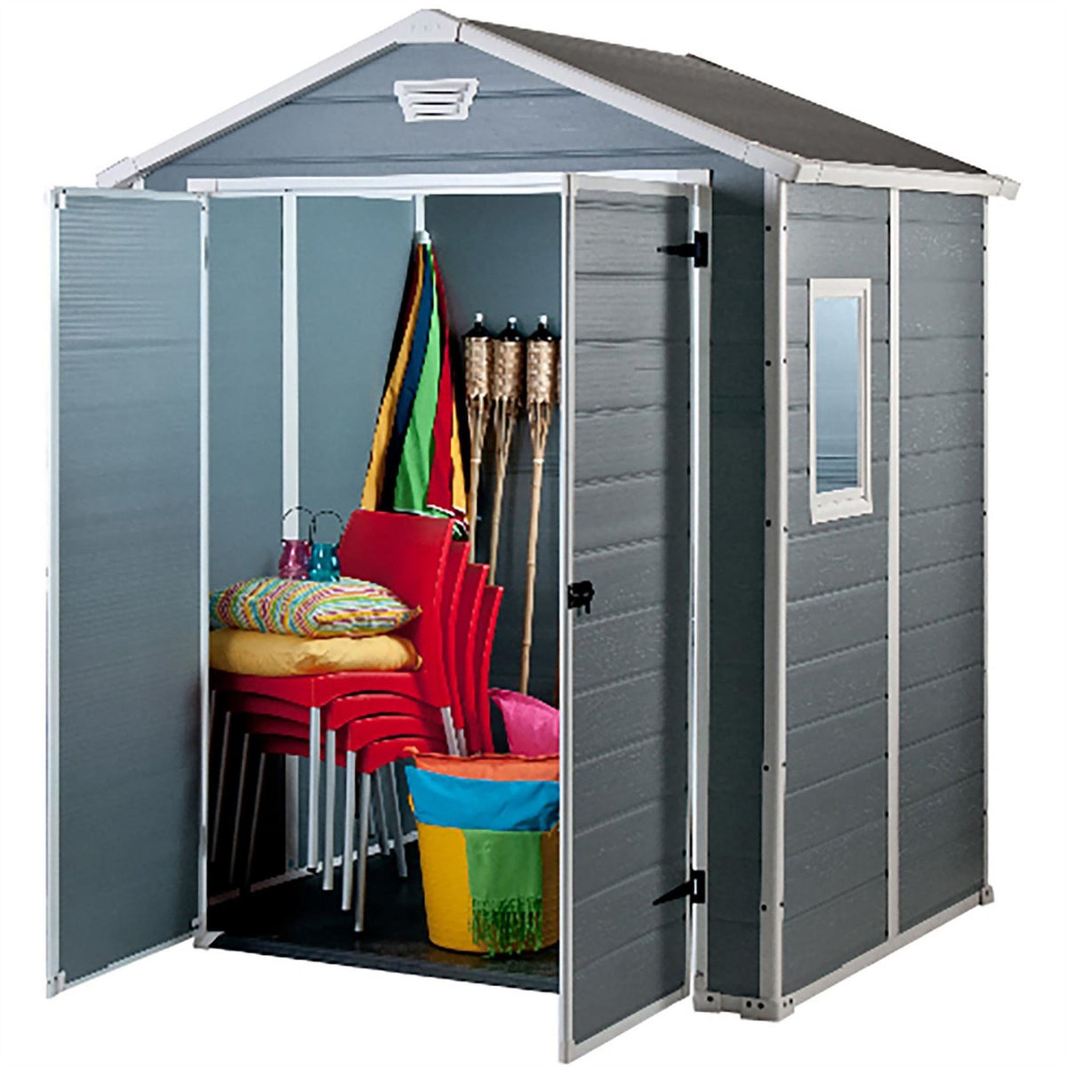 Keter Grey Shed 6x5ft