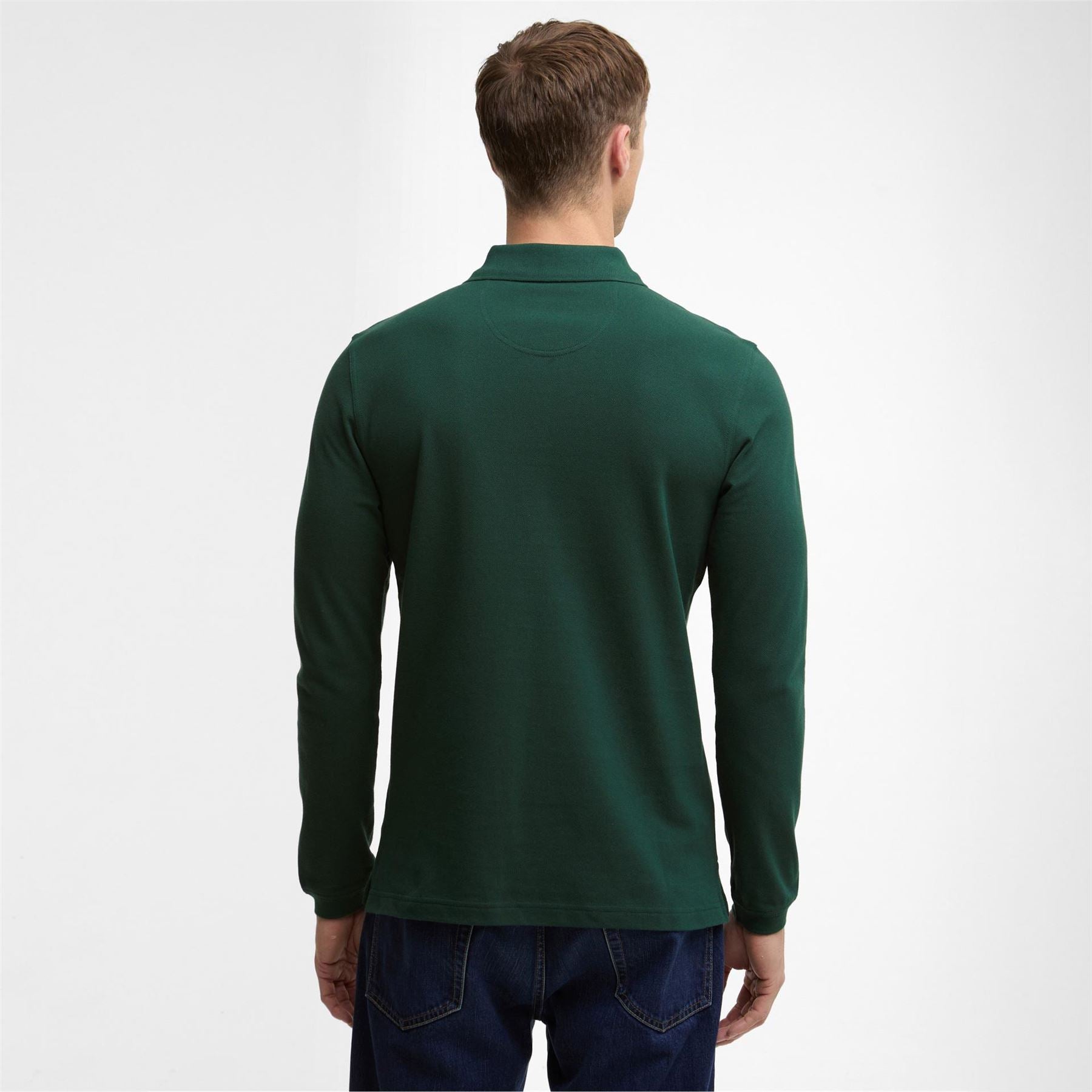 Barbour Long Sleeved Polo Shirt