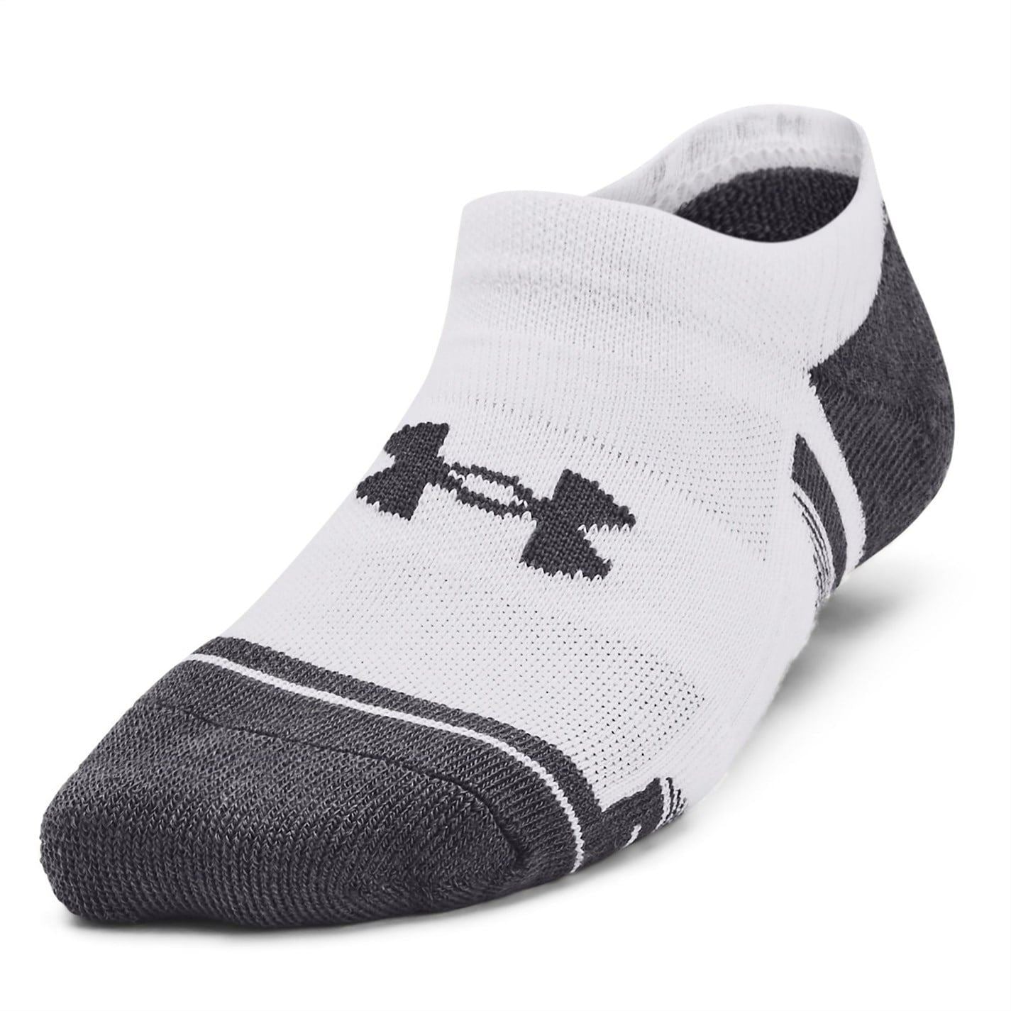 Under Armour Armour Ua Performance Tech 3 Pack No Show Socks Kids